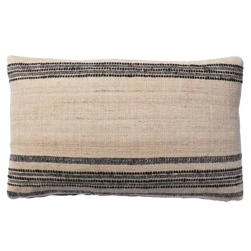 Jaipur Living Origins Assise Lumbar Pillow - Soft Decorative Throw Pillow for Sofa, Bed & Couch - Perfect for Living Room, Bedroom & Home Decor
