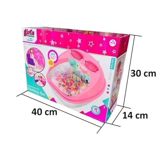 Ultimate Spa Pedicure Set for Girls - All-in-One Foot Care Kit with Nail Polish, Stickers & Accessories | Perfect Gift for Kids & Teens | At-Home Spa Day & Birthday Party Fun