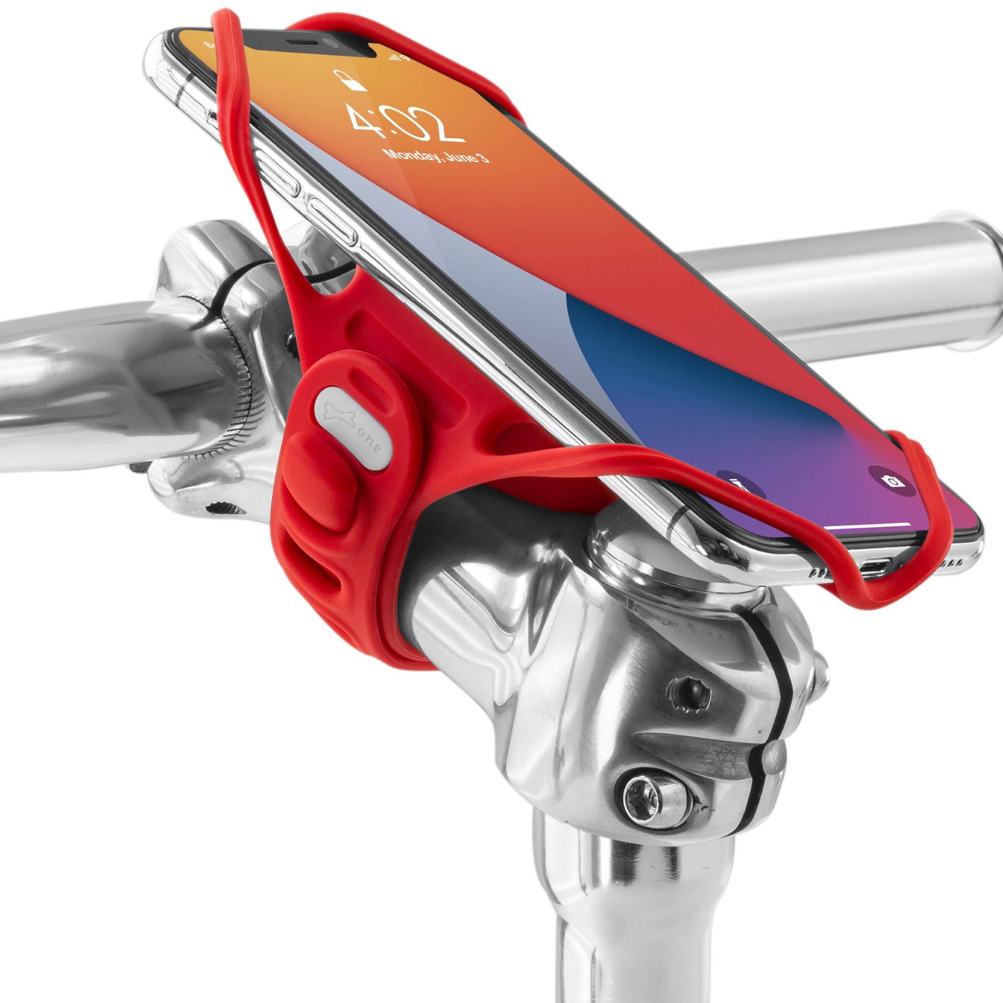 BONE Bike Tie Pro 4 Bike Phone Mount - Universal Bicycle Phone Holder for 4.7