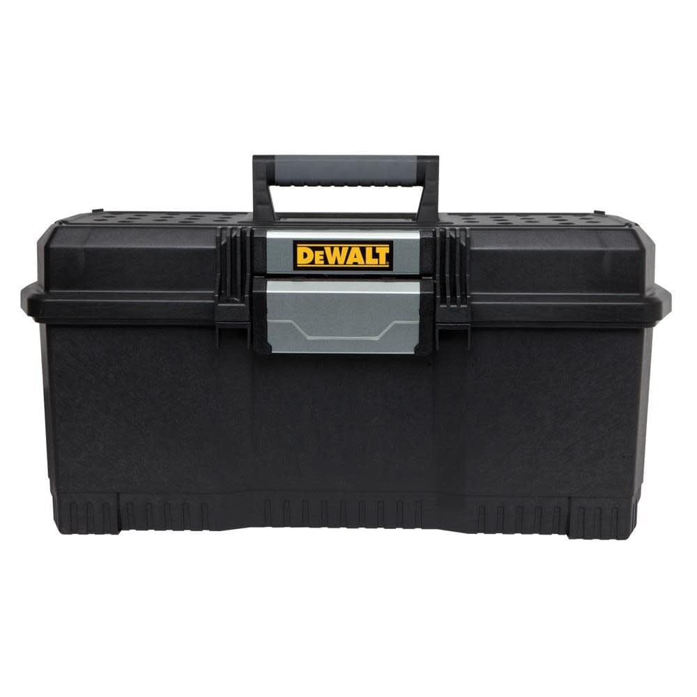 DEWALT 24-Inch One Touch Tool Box (DWST24082) - Heavy Duty Storage for Tools & Equipment, Perfect for Job Sites, Workshops & DIY Projects
