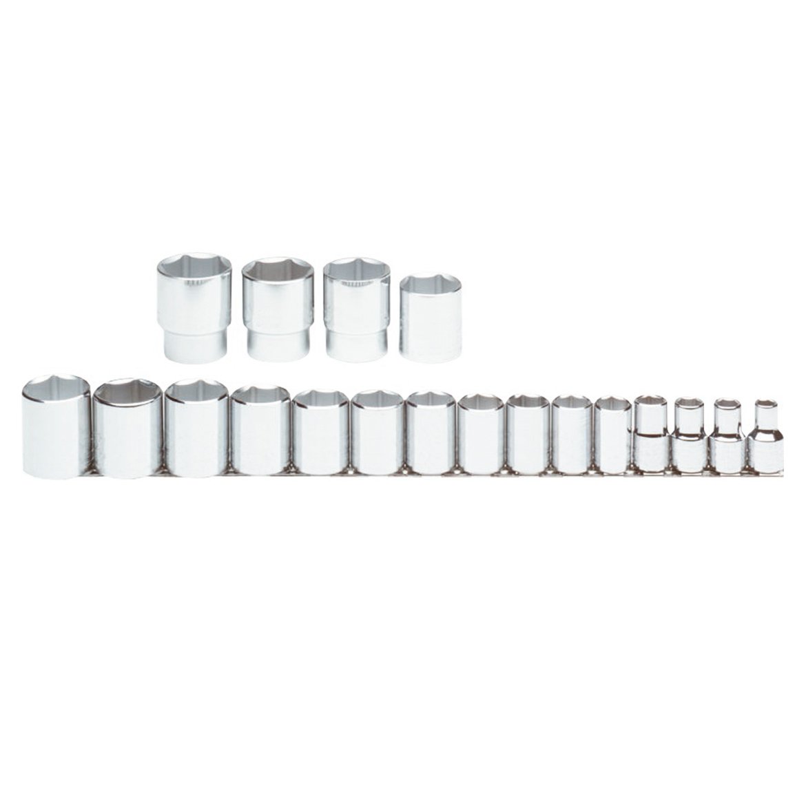 19-Piece SAE 1/2
