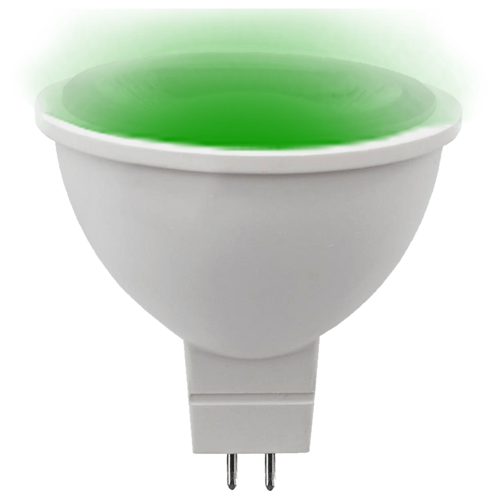 5W Single Color MR16 LED Bulb - Red, Green, or Blue - 12V Waterproof Energy Saving Light for Outdoor Landscape, Garden, and Pool Lighting