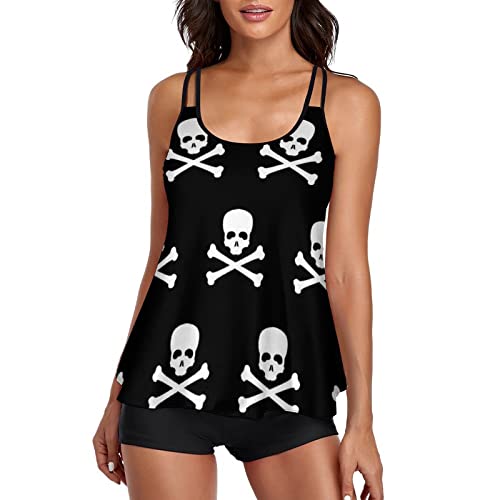 Sugar Skulls Crossbones Black and White