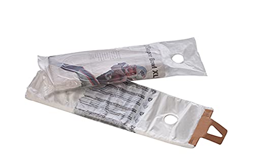 6.5 x 19 Inch .4 Mil Clear Plastic Newspaper Bags with Hole - 2000 Count Bulk Pack by Laddawn 6655 for Newspaper Delivery, Mailing & Storage