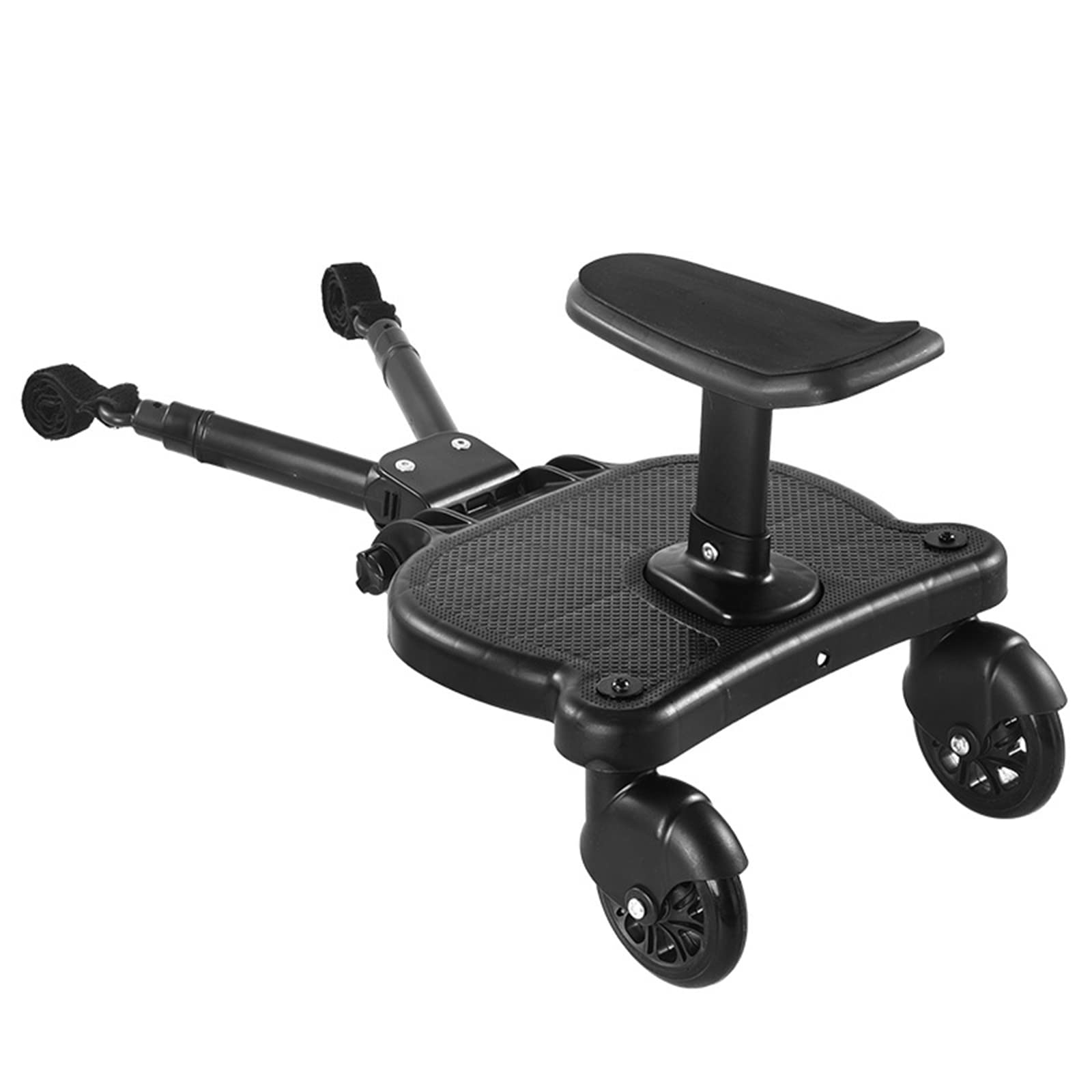 NXW Two-Child Stroller with Auxiliary Pedals - Travel Baby Stroller Accessories for Small Tail Car, Size Treasure & Seat - All-Match Damping Wheels - Black | Perfect for Family Outings, Shopping & Travel
