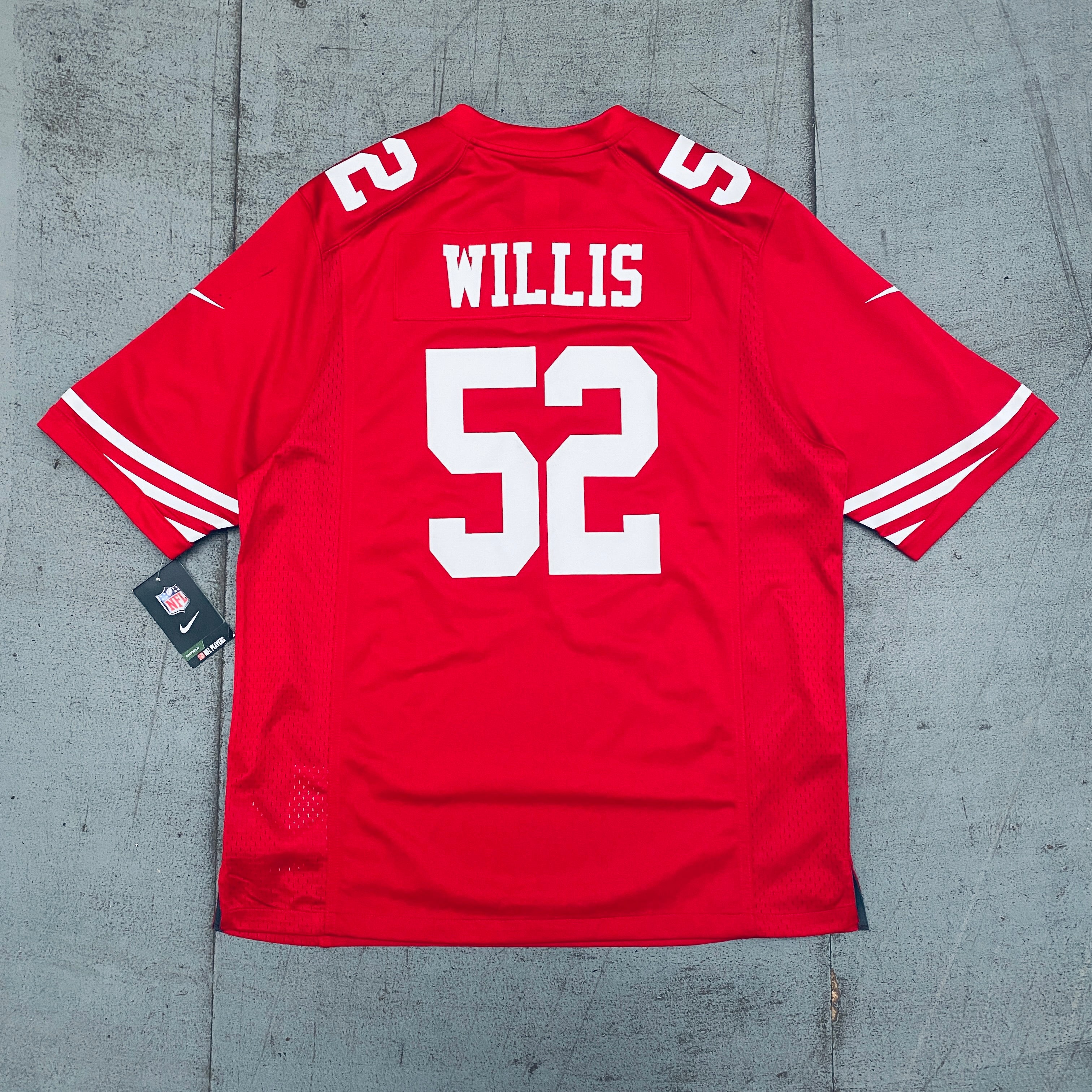 Patrick Willis San Francisco 49ers 2012/13 NFL Jersey (Size XL) - Brand New With Tags - Perfect for Game Day, Fan Events & Sports Memorabilia Collection