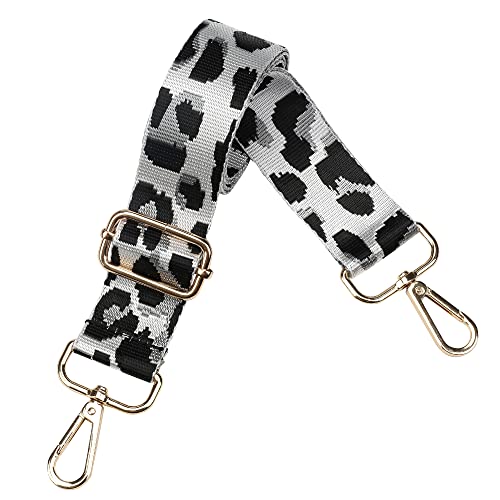 Leopard / Silver Gray Jacquard