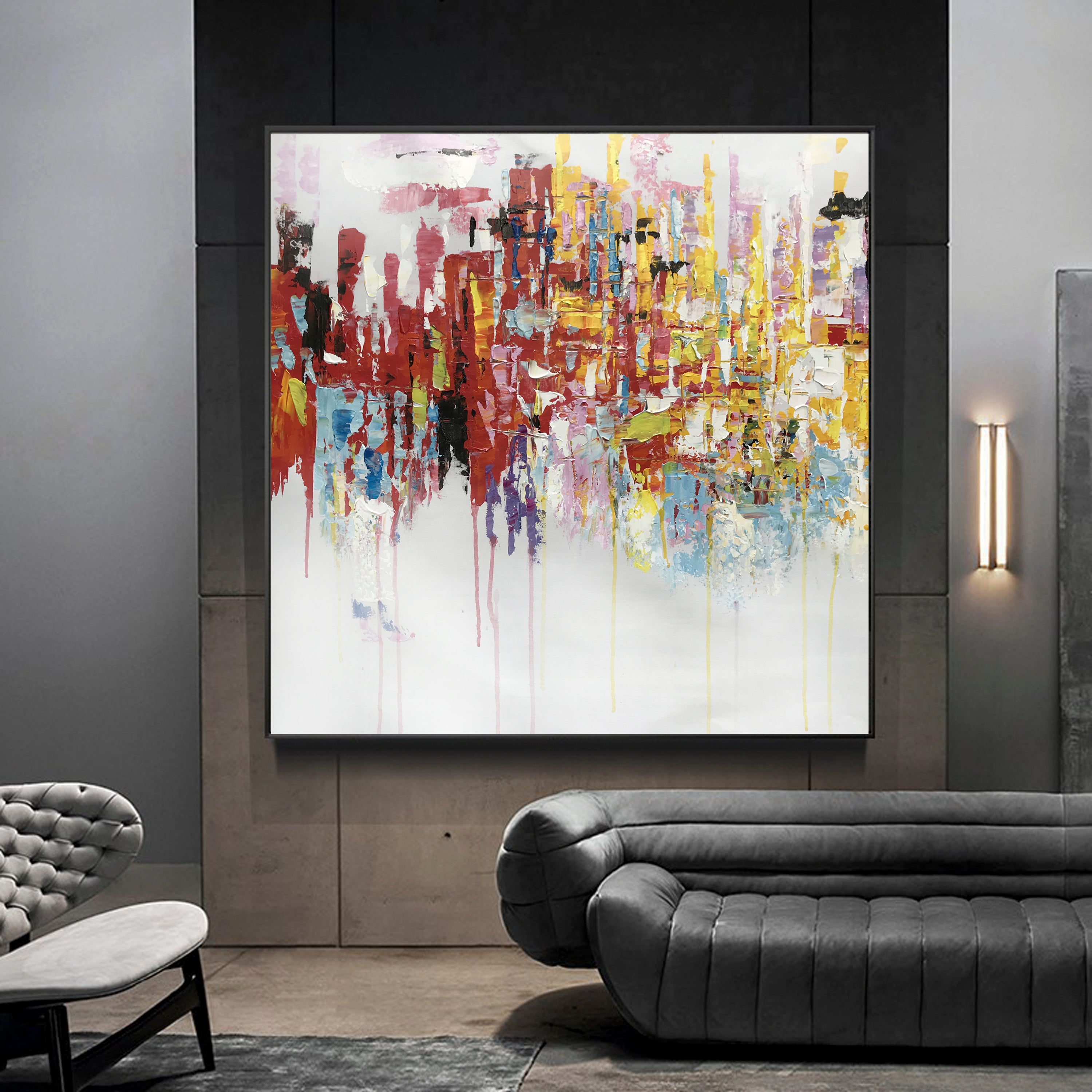 City of Hues - Vibrant Urban Art Prints & Wall Decor for Home & Office | Perfect for Living Rooms, Bedrooms & Creative Spaces