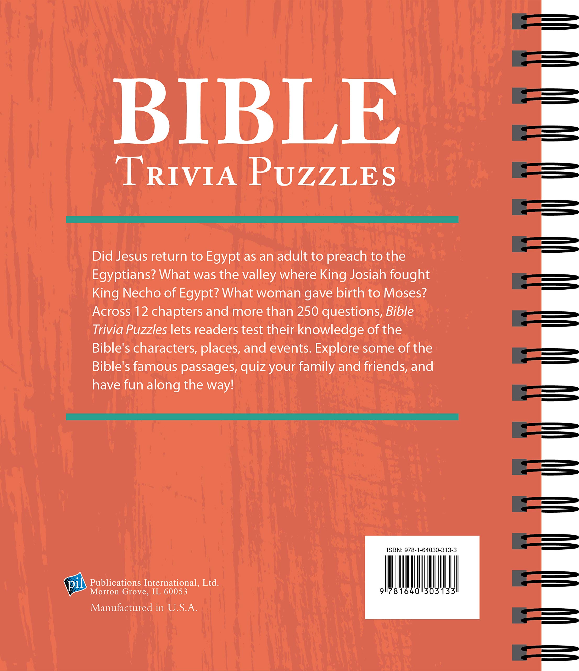 Brain Games Trivia - Bible Trivia Challenge | Fun Christian Family Game for Bible Study & Church Events | Perfect for Sunday School, Youth Groups & Family Game Nights