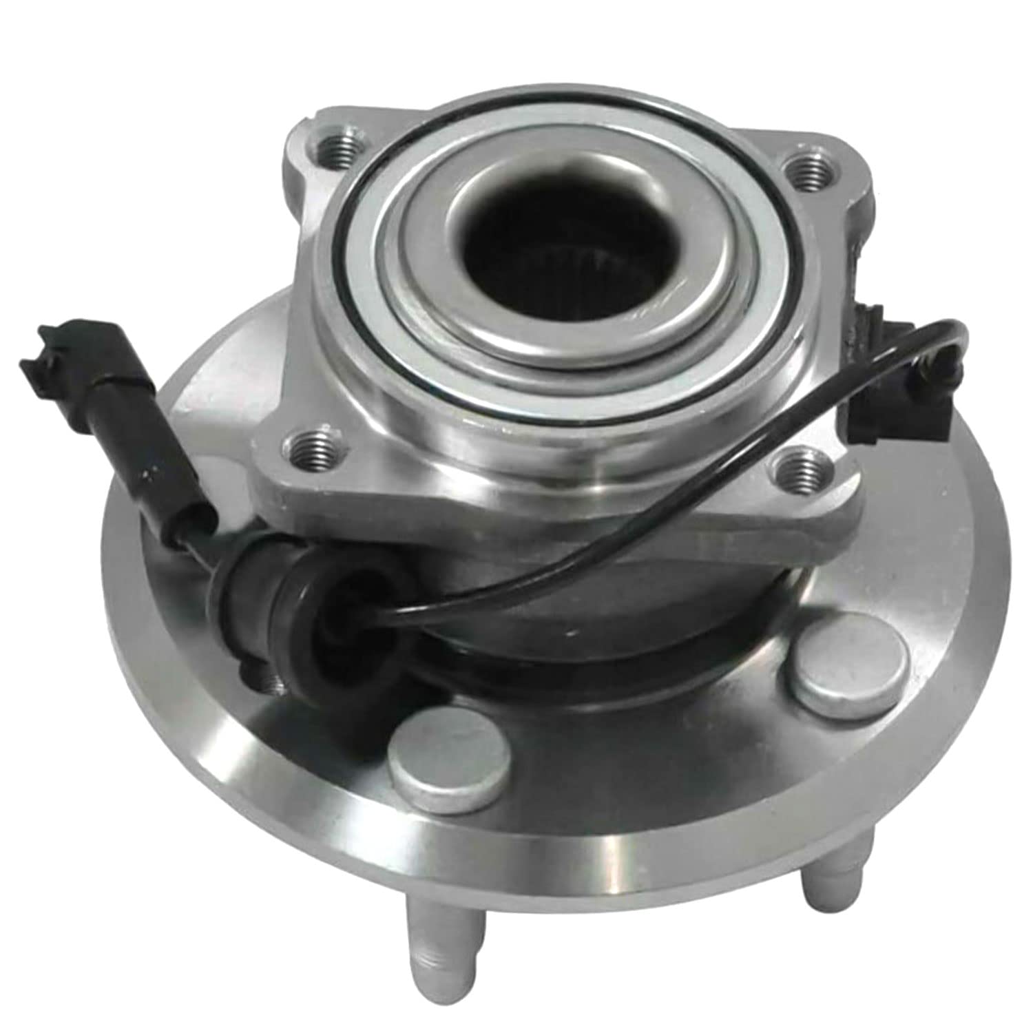 512440 Rear Wheel Bearing and Hub Assembly 5-Lug w/ABS - Replacement for 2010-2017 Chevy Equinox & GMC Terrain - 2-Piece Set - Perfect for DIY Repairs & Smooth Ride Maintenance