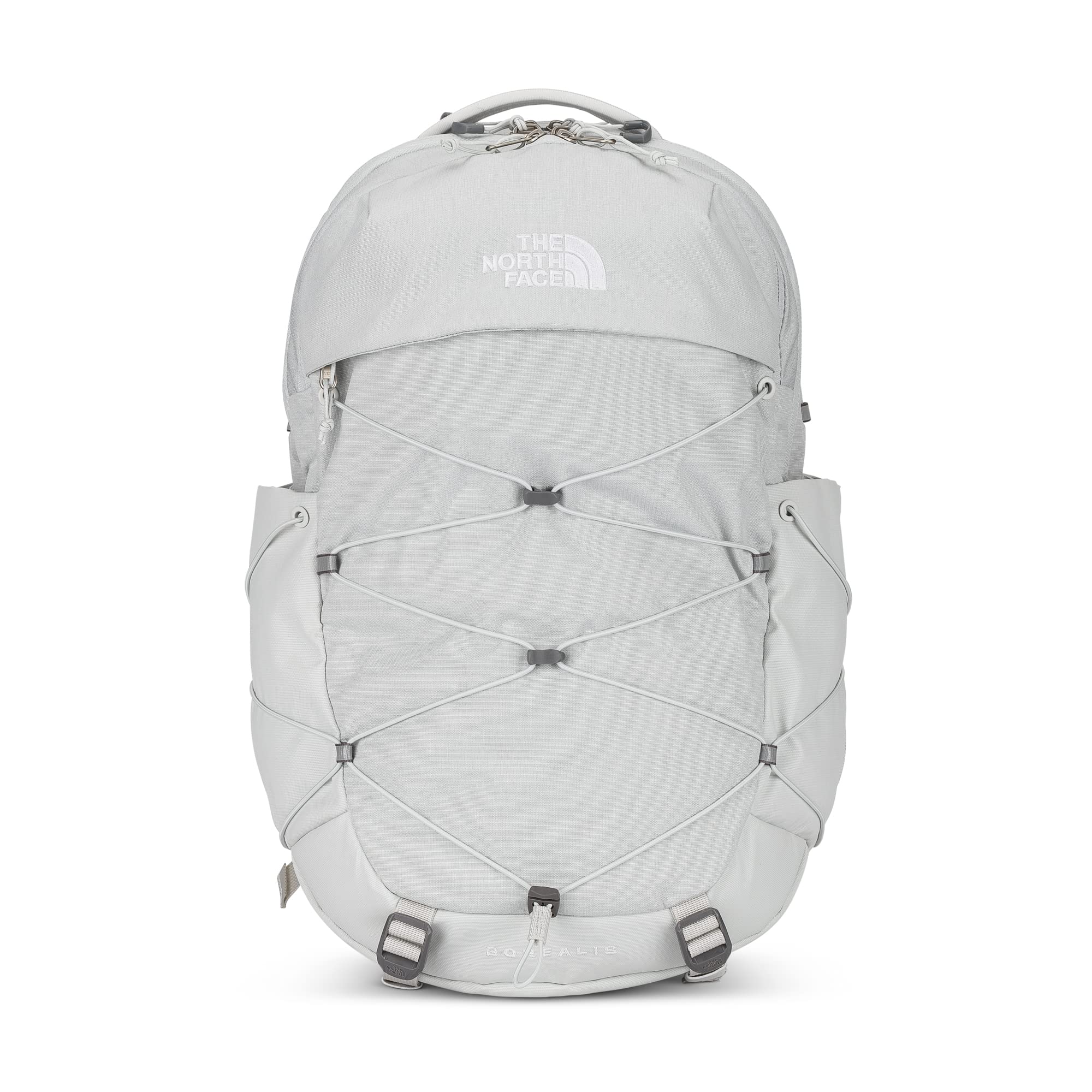 THE NORTH FACE Women's Borealis Commuter Laptop Backpack - Water-Resistant Travel & Work Backpack with Laptop Sleeve, Tin Grey Dark Heather/Tin Grey - Perfect for Commuting, Business Travel & College Campus Use