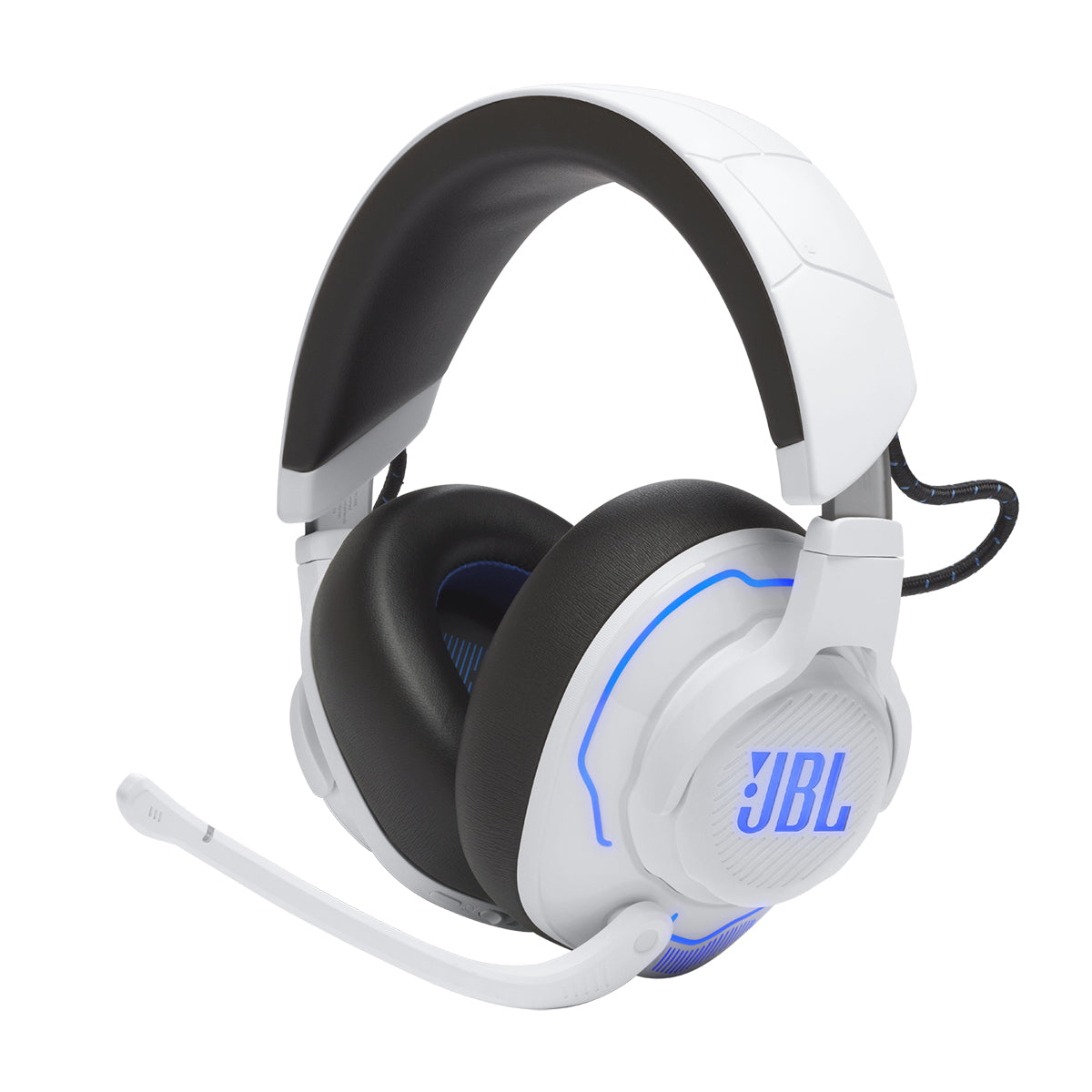 JBL Quantum 910P Wireless Gaming Headset for PlayStation 5 & PS4 Pro - Noise Cancelling Over-Ear Headphones with Mic for Immersive Gaming Experience