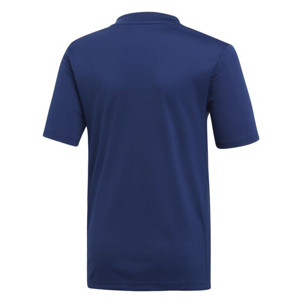 Adidas Youth Striped 19 Soccer Jersey - Navy/White - Breathable Performance Shirt for Boys - Perfect for Training, Matches & Fan Wear