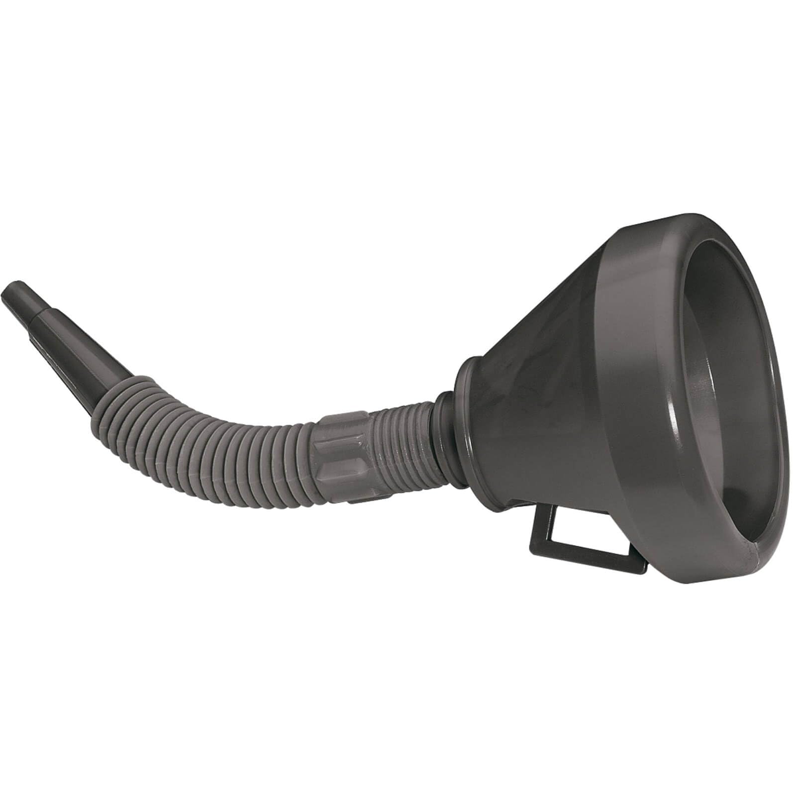 Draper 56141 Flexible Funnel - Durable Silicone Kitchen Funnel for Liquids, Oils, Spices | Perfect for Cooking, Baking, Canning & Auto Maintenance