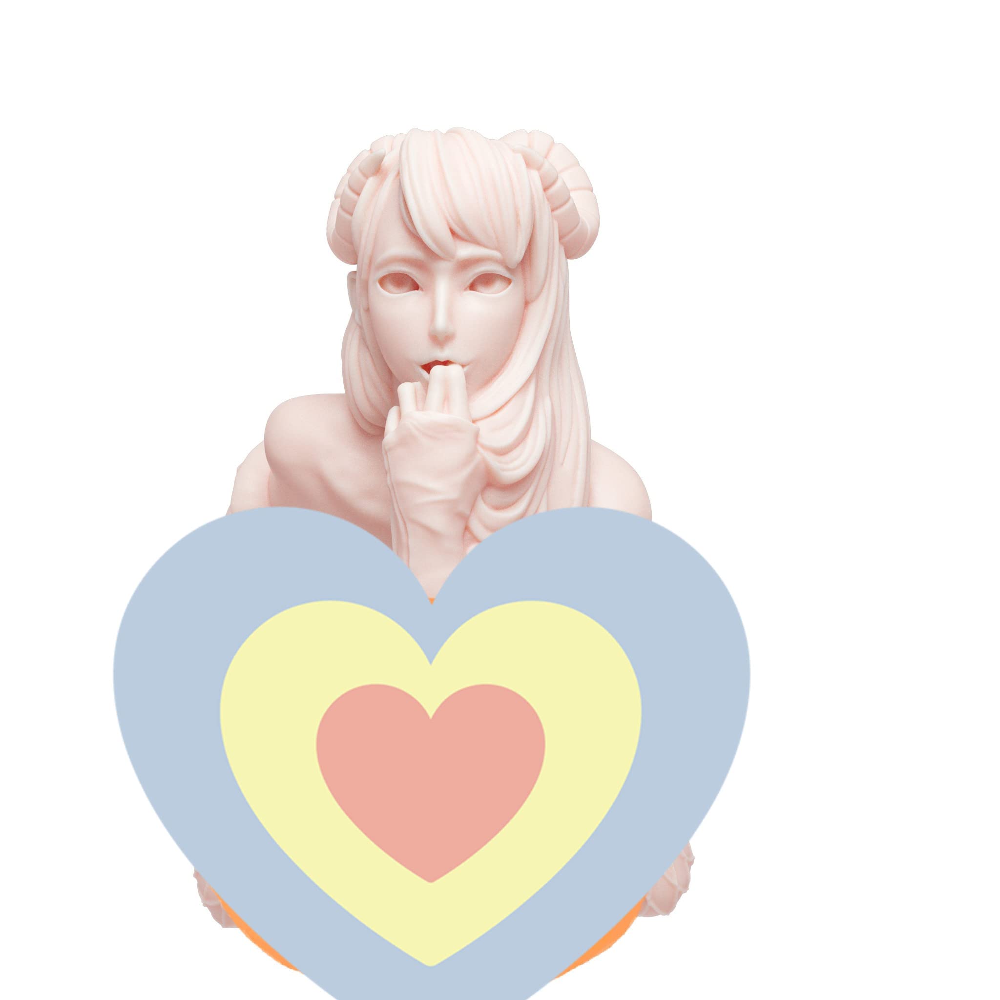 Monster Manga Aries Girl Doll - Anime Silicone Action Figure for Collectors | Japanese Mini Anime Character Model | Perfect for Display, Cosplay, and Gift Giving