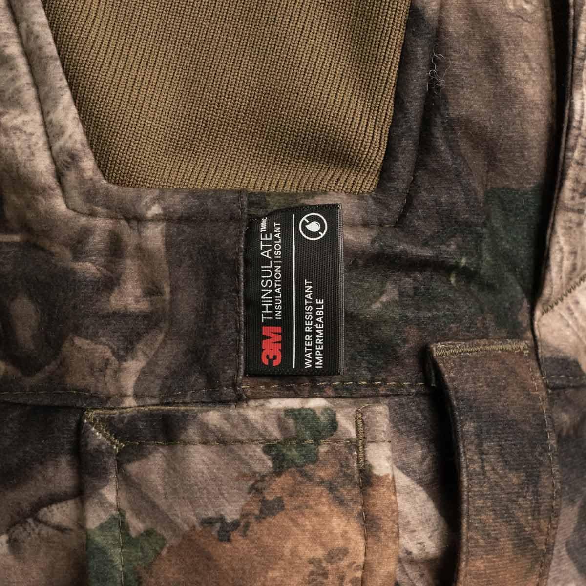 ScentLok Youth Hundo Hydrotherm Waterproof Insulated Bibs - Kids' Waterproof Hunting Overalls for Cold Weather & Outdoor Adventures