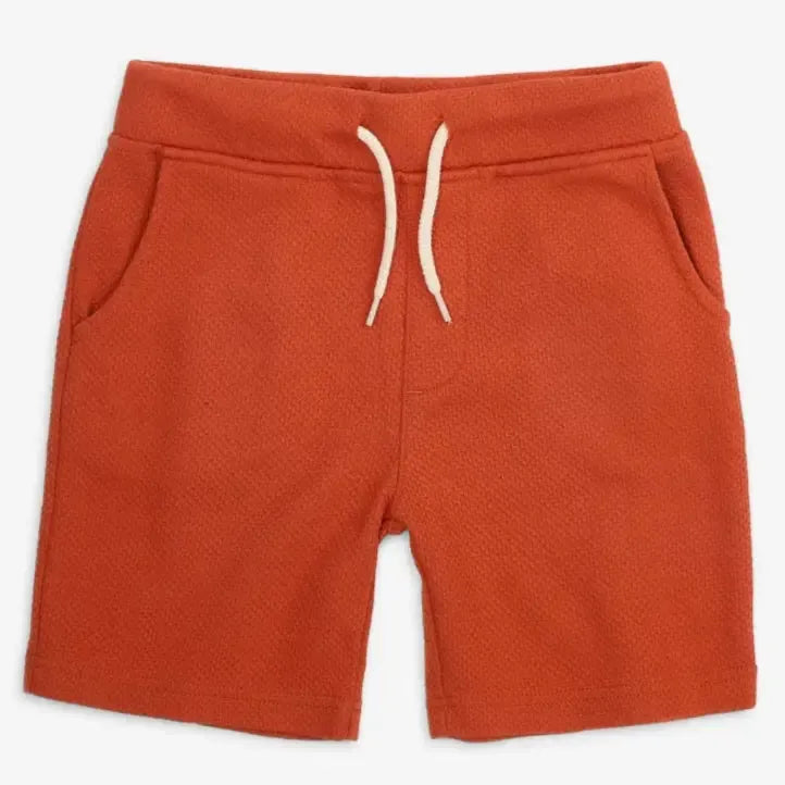 Appaman Preston Shorts for Boys - Comfortable Cotton Casual Shorts in Red Clay | Perfect for Summer, Playdates & Outdoor Activities