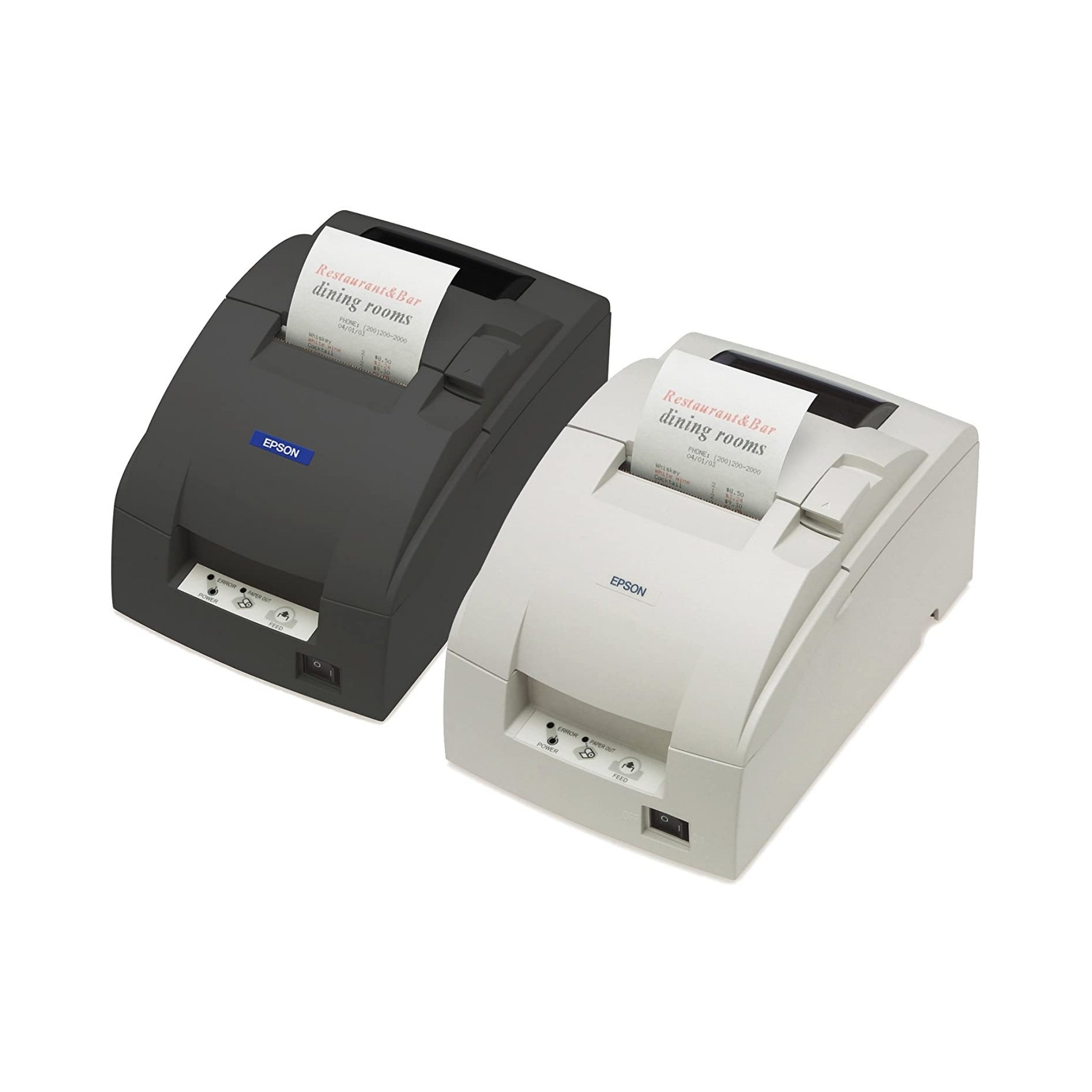 Epson TM-U220B Dot Matrix Impact Receipt Printer with Auto Cutter - High-Speed Thermal Printing for Retail, Restaurant & POS Systems - Perfect for Receipts, Invoices & Billing in Small Businesses