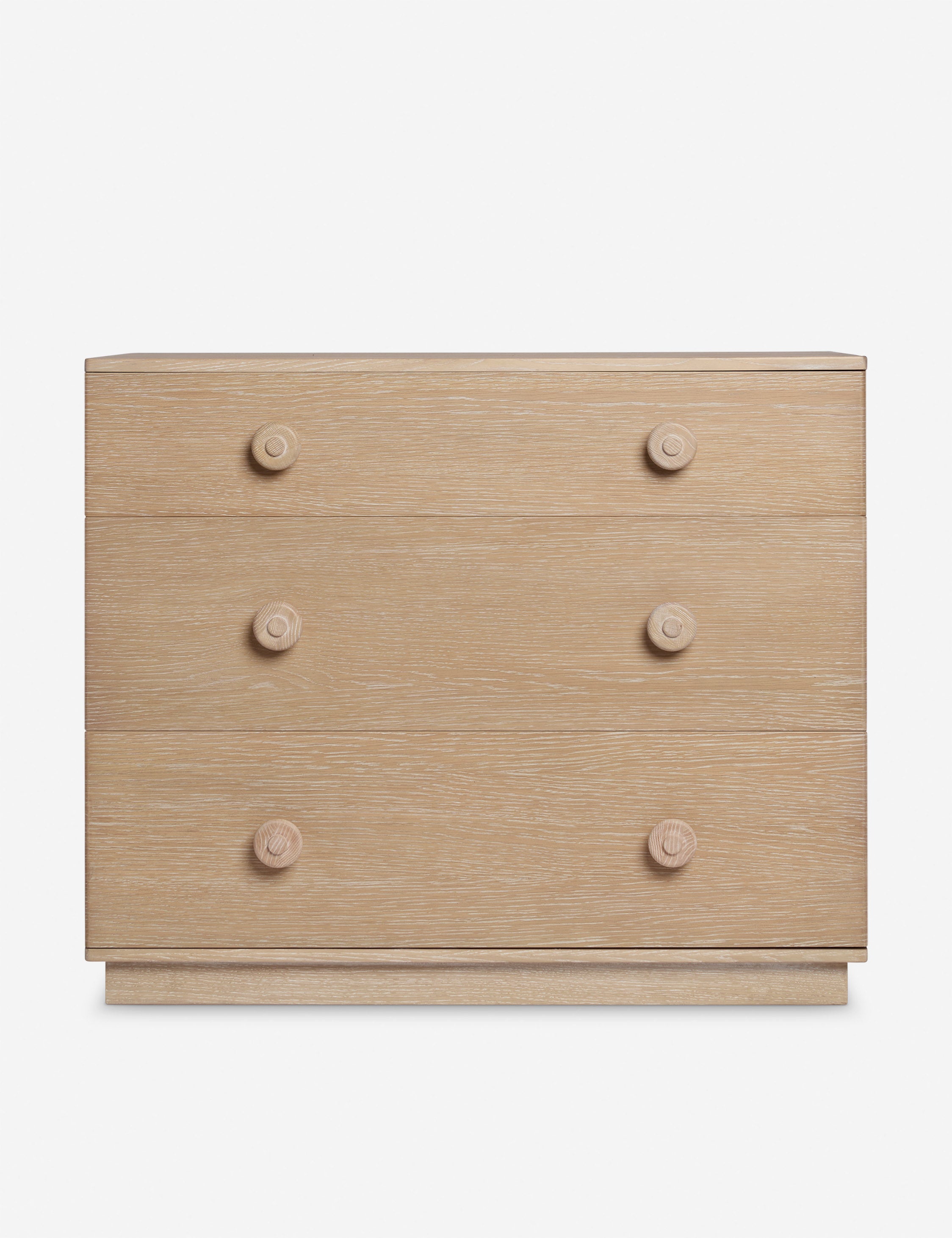 Pickford 3 Drawer Dresser - Wooden Chest of Drawers for Bedroom Storage & Organization | Perfect for Clothes, Accessories & Home Decor