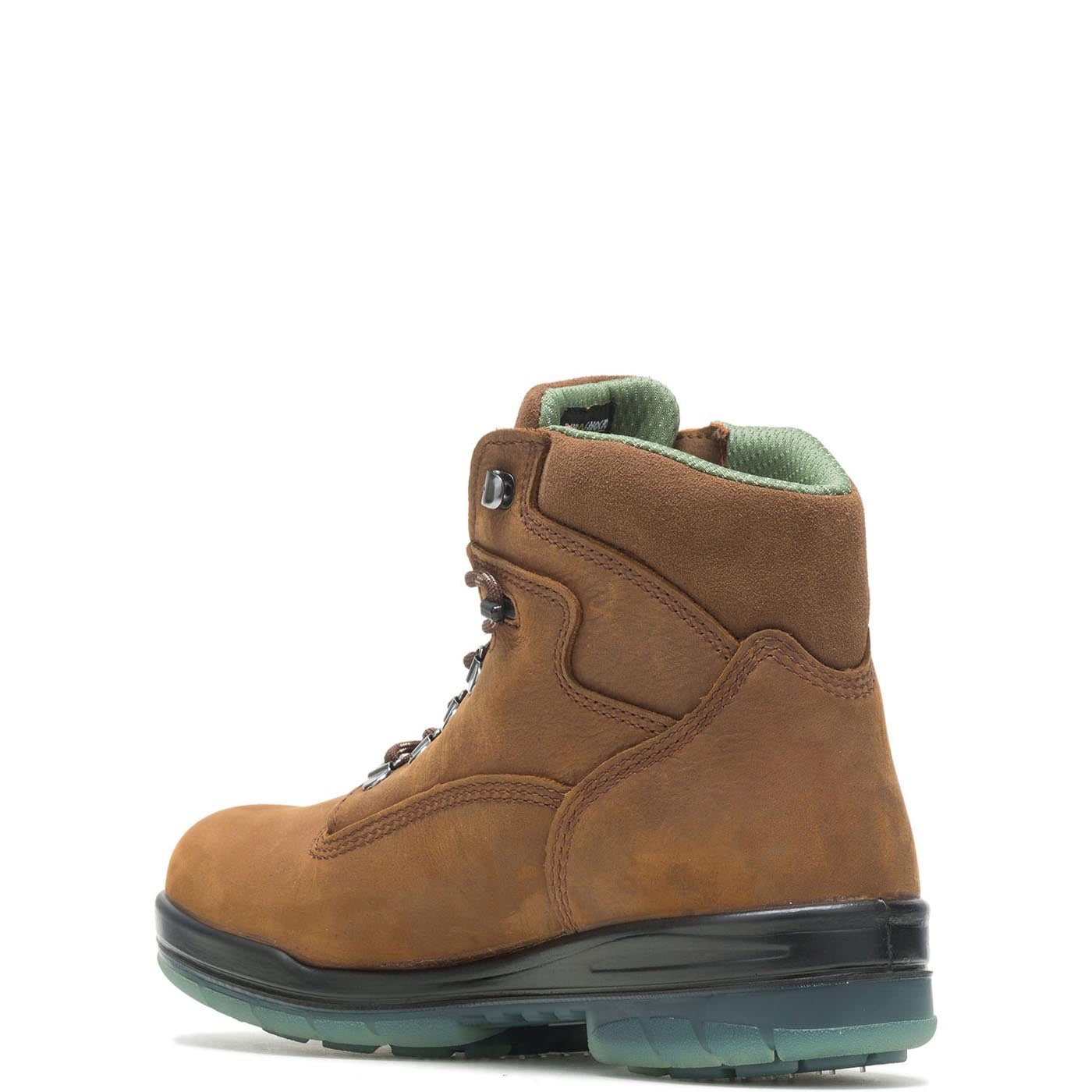 DuraShocks I-90 Waterproof Insulated Soft Toe Work Boots for Men - Brown Leather Safety Shoes for Construction, Outdoor & Winter Work