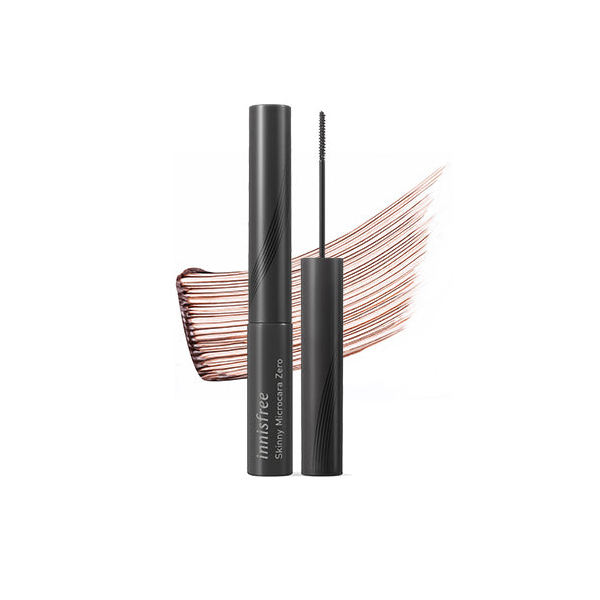 Innisfree Skinny Microcara Zero Waterproof Mascara - Long-Lasting, Smudge-Proof for Natural Lashes | Perfect for Daily Wear, Special Occasions & Sensitive Eyes