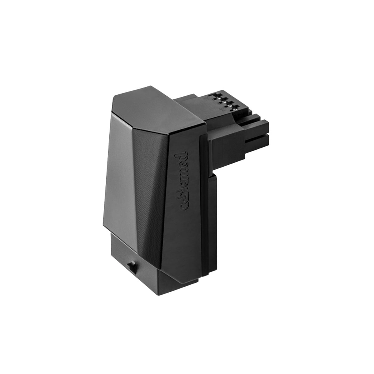 CableMod 12VHPWR 90 Degree Angled Adapter v1.1 - Variant B (Black) | High-Speed Power Connector for NVIDIA RTX 40 Series GPUs | Perfect for PC Gaming & Workstation Builds