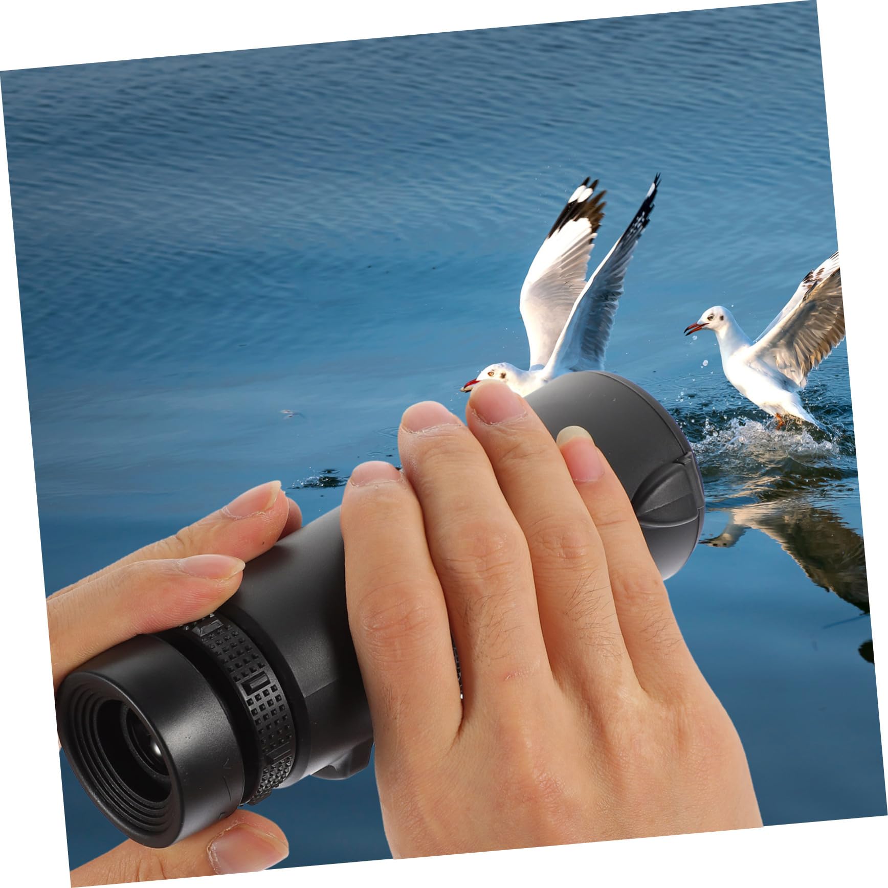 HEMOBLLO 2-Pack Night Vision Monocular Telescope - HD 10x42 Zoom for Bird Watching, Hiking & Camping | Compact Handheld Binoculars with PVC Soft Grip | Perfect for Outdoor Adventures, Wildlife Observation & Travel Gear