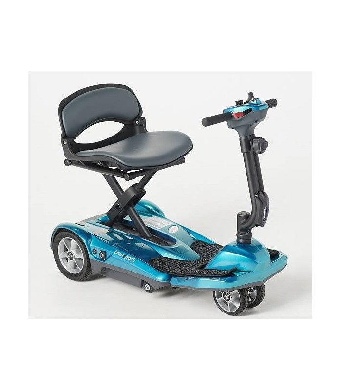 Premium 4-Wheel Folding Mobility Scooter for Adults - EV Rider Transport AF+ | 3.8 MPH Max Speed | 250 lbs Weight Capacity | Ideal for Indoor/Outdoor Use, Shopping, Travel & Senior Mobility Assistance
