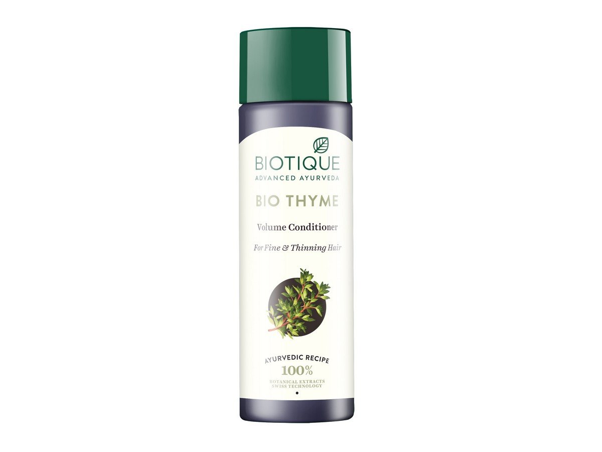 Biotique Bio Apricot Refreshing Body Wash 190ml & Bio Thyme Volume Conditioner 200ml Combo Set - Natural Hair & Body Care for Dry Skin - Perfect for Daily Shower Routine and Spa Day at Home