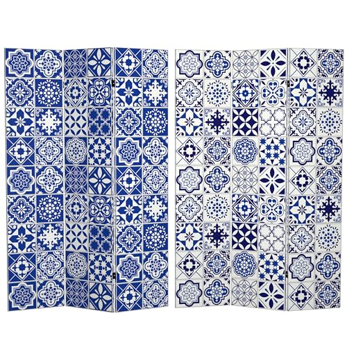 Blue and White Tile