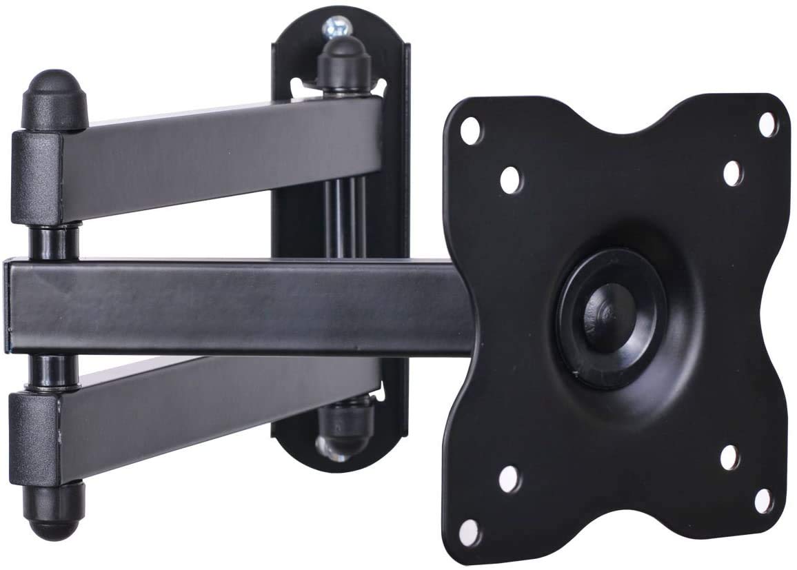 VideoSecu Adjustable Swing Out Arm TV Wall Mount for LG 19-39 Inch LCD Flat Screen Monitors & TVs - VESA 100x100mm (BE8) - Perfect for Home Office, Gaming Setup & Space-Saving TV Installation