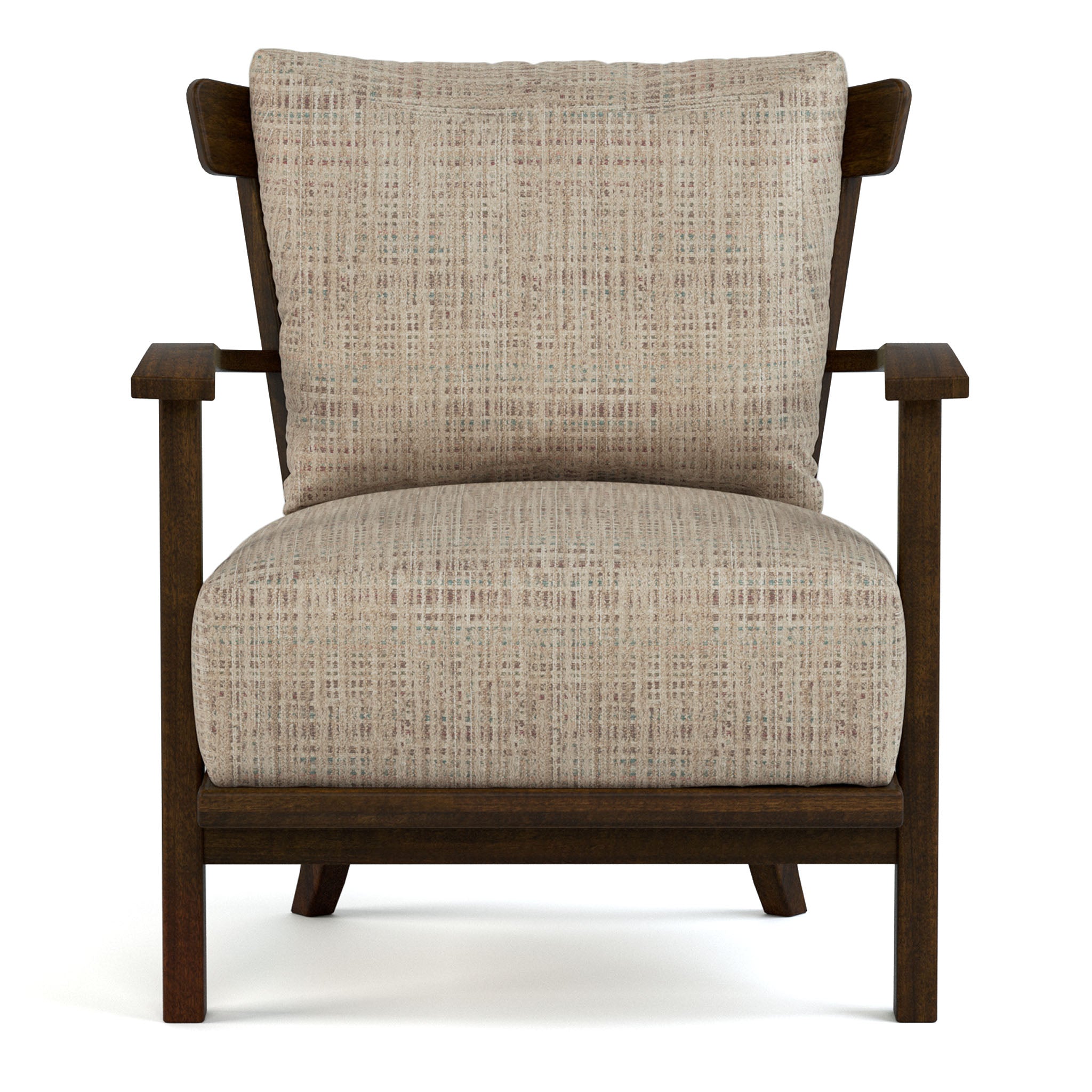 Premium Hudson Valley Solid Wood Frame Chair - Handcrafted Rustic Dining & Living Room Furniture for Home Decor