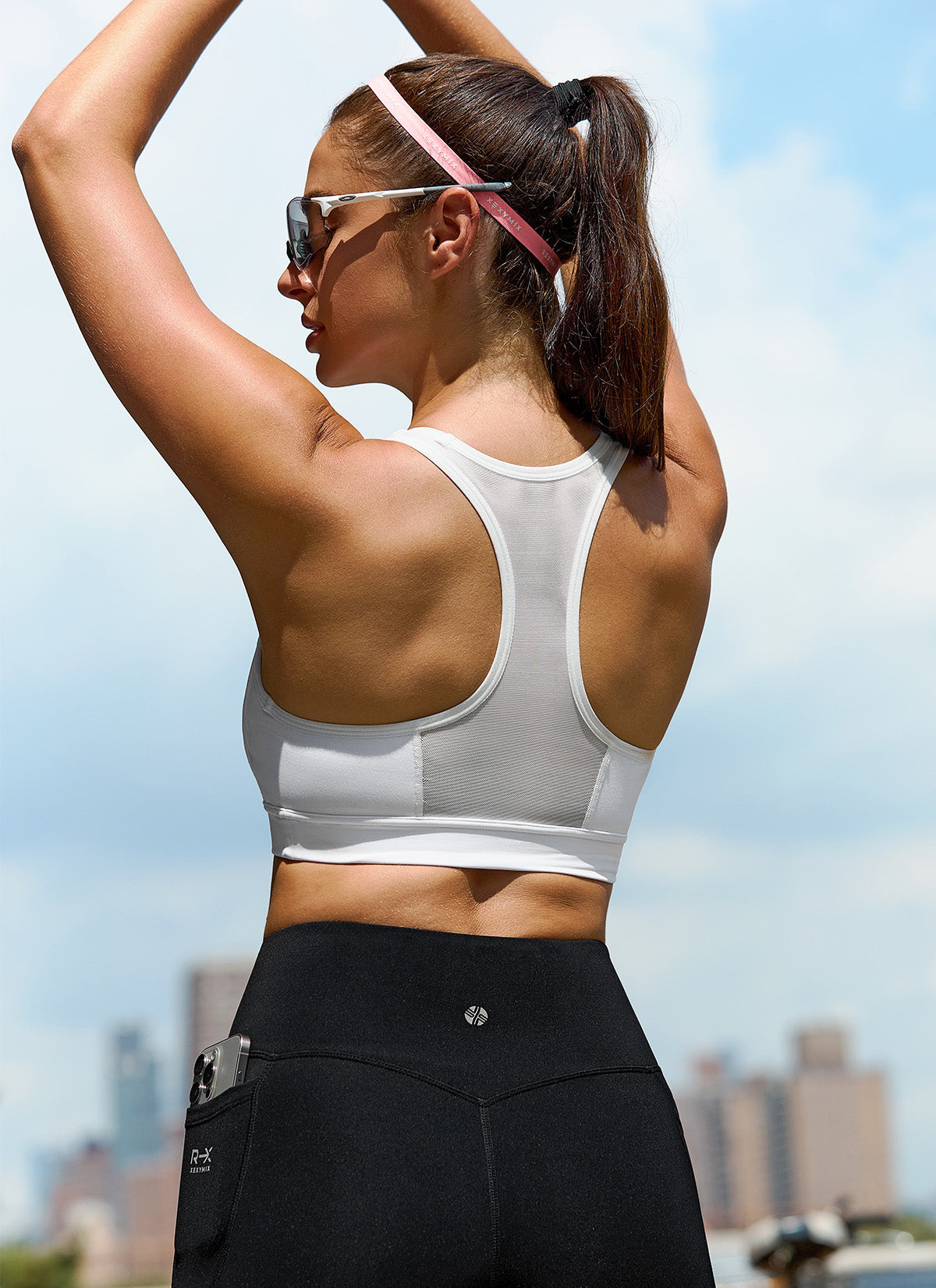 RX Black Label 360N High Support Sports Bra Top for Women - Comfortable Workout & Yoga Activewear for Running, Gym & Fitness Training