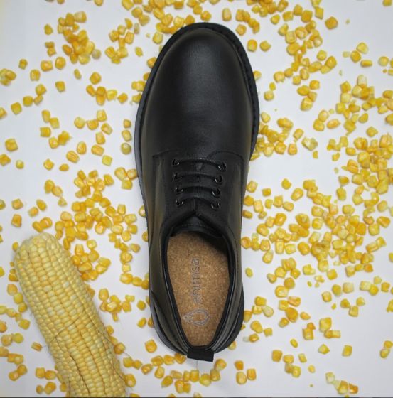 Ahimsa Vegan Corn Leather Everyday Derby Shoes - Comfortable & Stylish for Work, Casual & Formal Wear