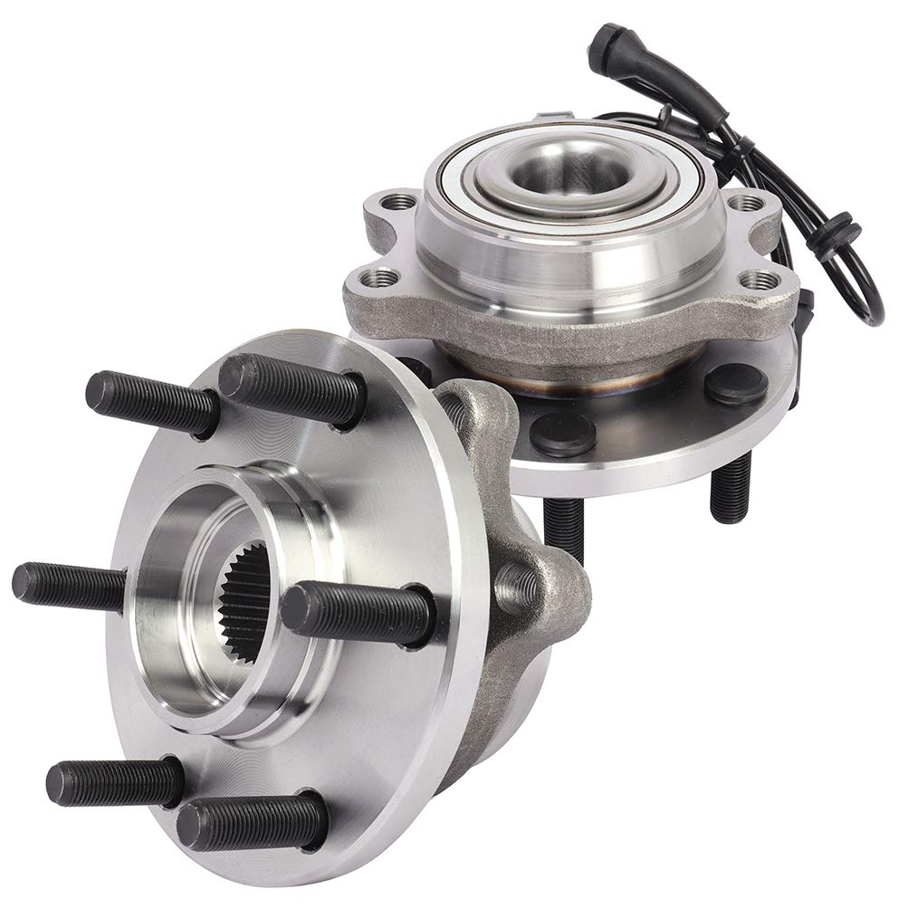 515065 Front 6 Lugs Wheel Hub Bearing Assembly Compatible with Nissan Frontier 2005-2017 & Xterra 2005-2015 - Durable Replacement for Smooth Off-Road & Daily Driving