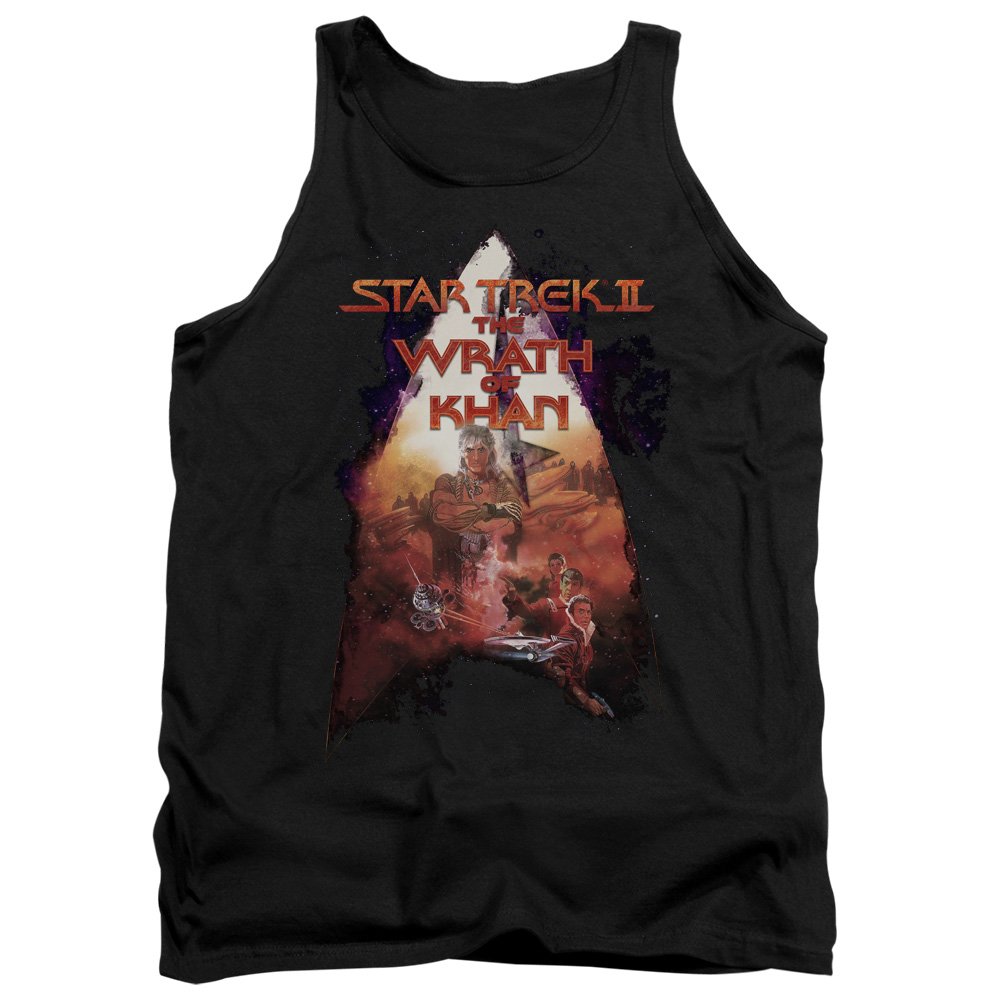 Star Trek II: The Wrath of Khan Movie Poster Unisex Tank Top for Men & Women - Perfect for Cosplay, Conventions & Sci-Fi Fan Gifts