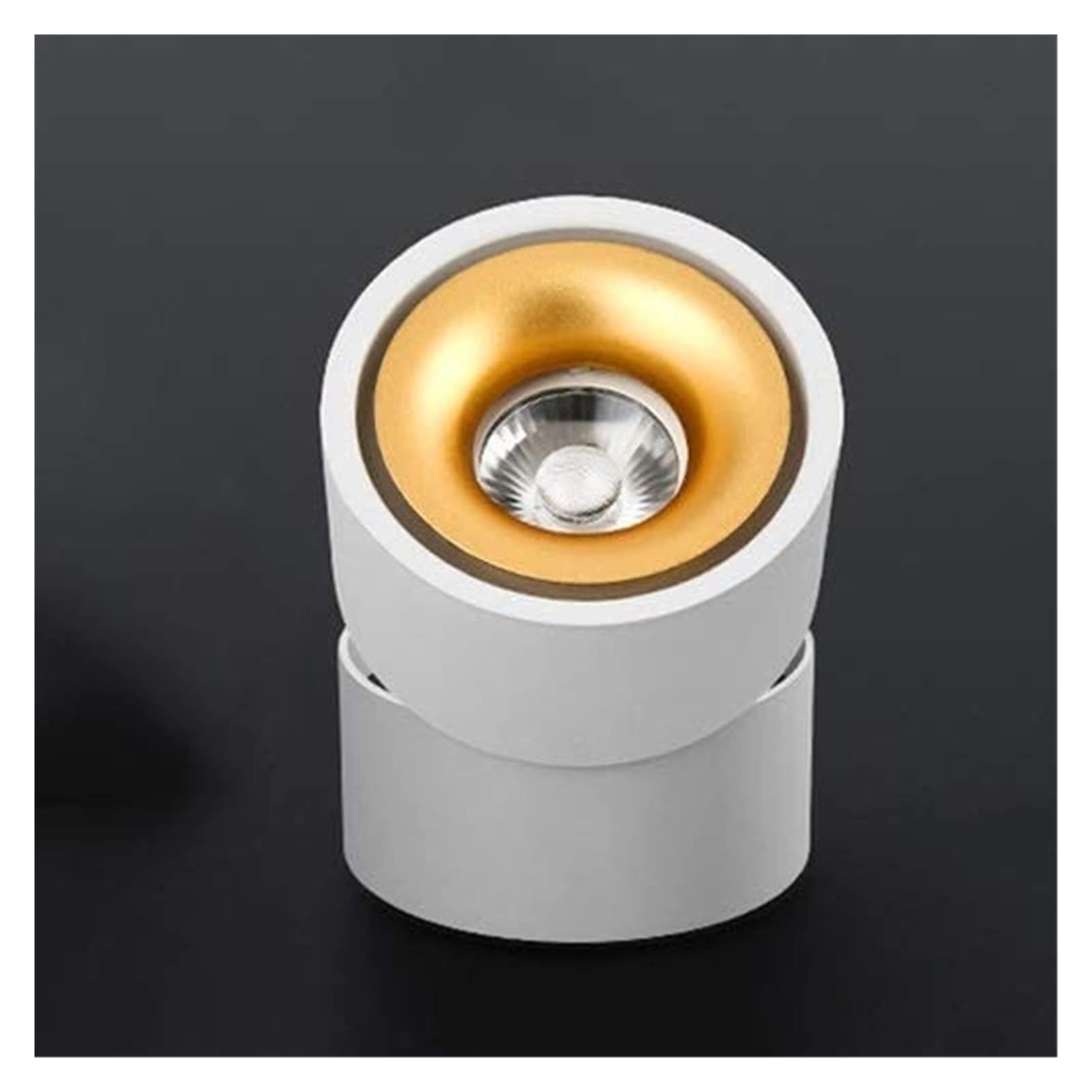 3000K Warm White LED Recessed Spotlights - Surface Mounted COB Rail Lights for Clothing Stores, Malls & Halls - Indoor/Outdoor Wall Mounted Lighting for Retail Displays & Accent Lighting