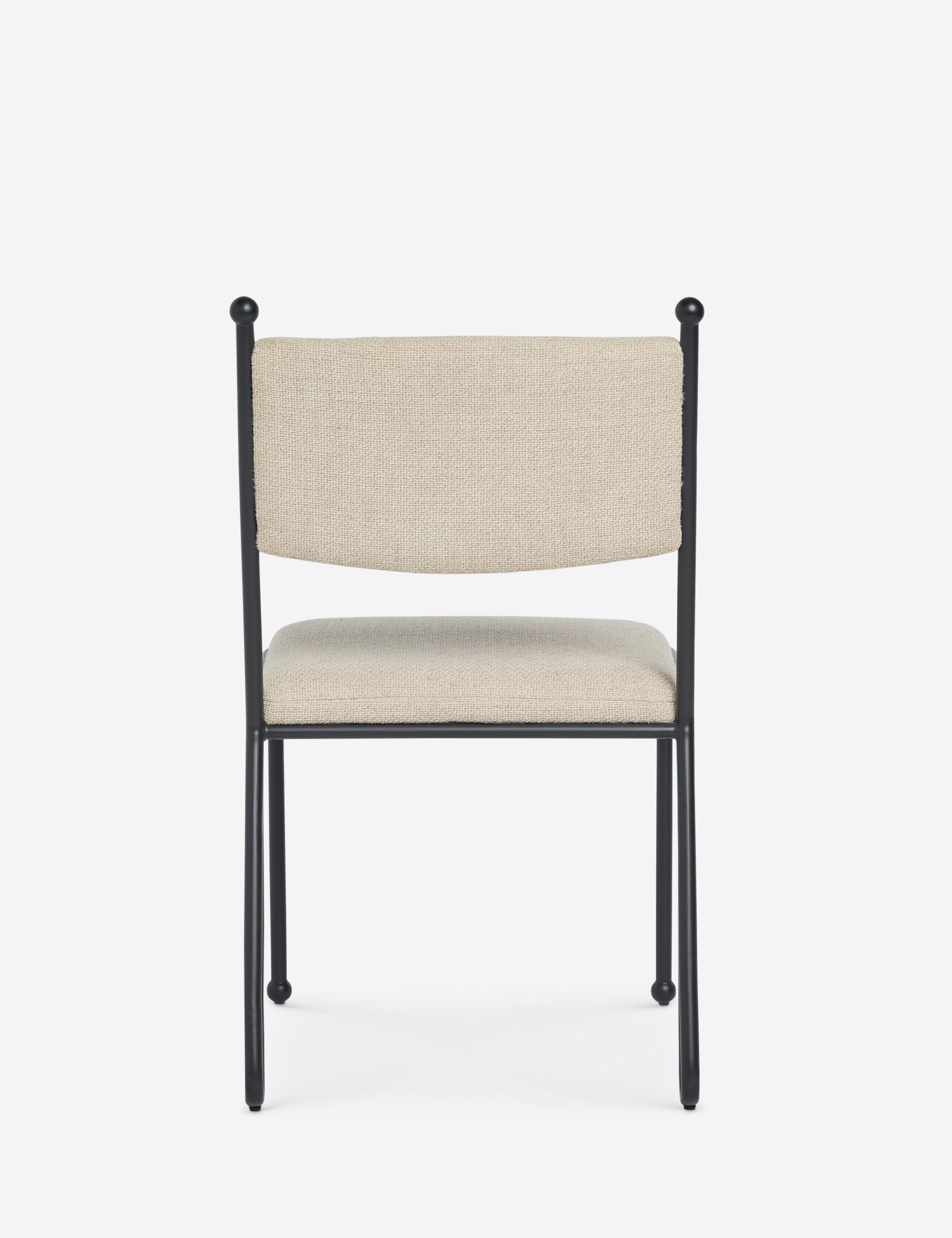 Fidia Modern Dining Chair by Aimee Song - Mid Century Wooden Kitchen Chair with Upholstered Seat - Perfect for Dining Room, Kitchen, and Breakfast Nook