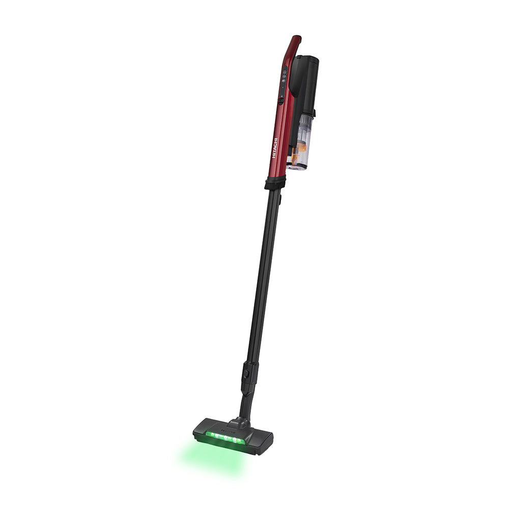 Hitachi PV XH2N Cordless Stick Vacuum Cleaner - Lightweight, Powerful Suction for Hardwood Floors & Carpets | Perfect for Pet Hair, Home Cleaning & Quick Pickups