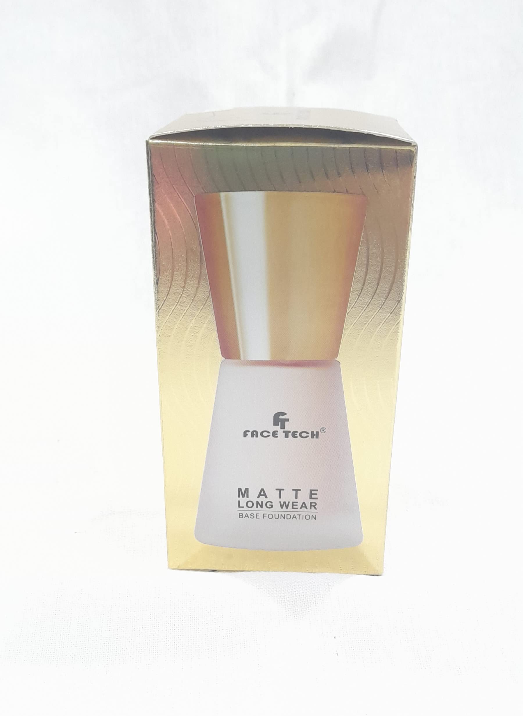 Matte Long Wear Liquid Foundation with Blender Sponge & False Eyelashes - Oil Control Full Coverage Makeup Base for All-Day Wear | Perfect for Daily Use, Special Occasions & Photo Shoots