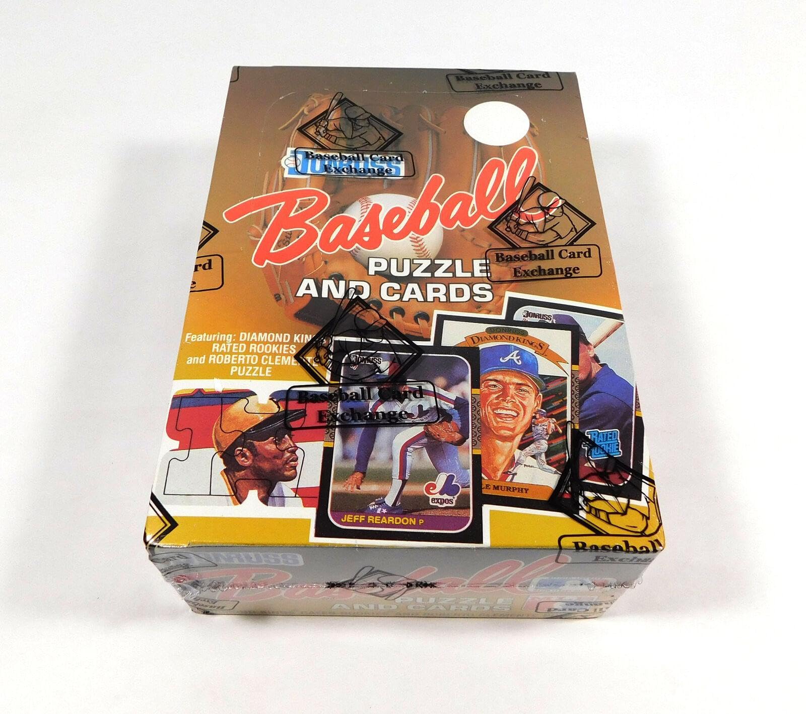 1987 Donruss Baseball Cards Box - 36 Packs Sealed Case BBCE Wrapped FASC - Vintage Baseball Card Collection for Collectors & Sports Memorabilia Enthusiasts