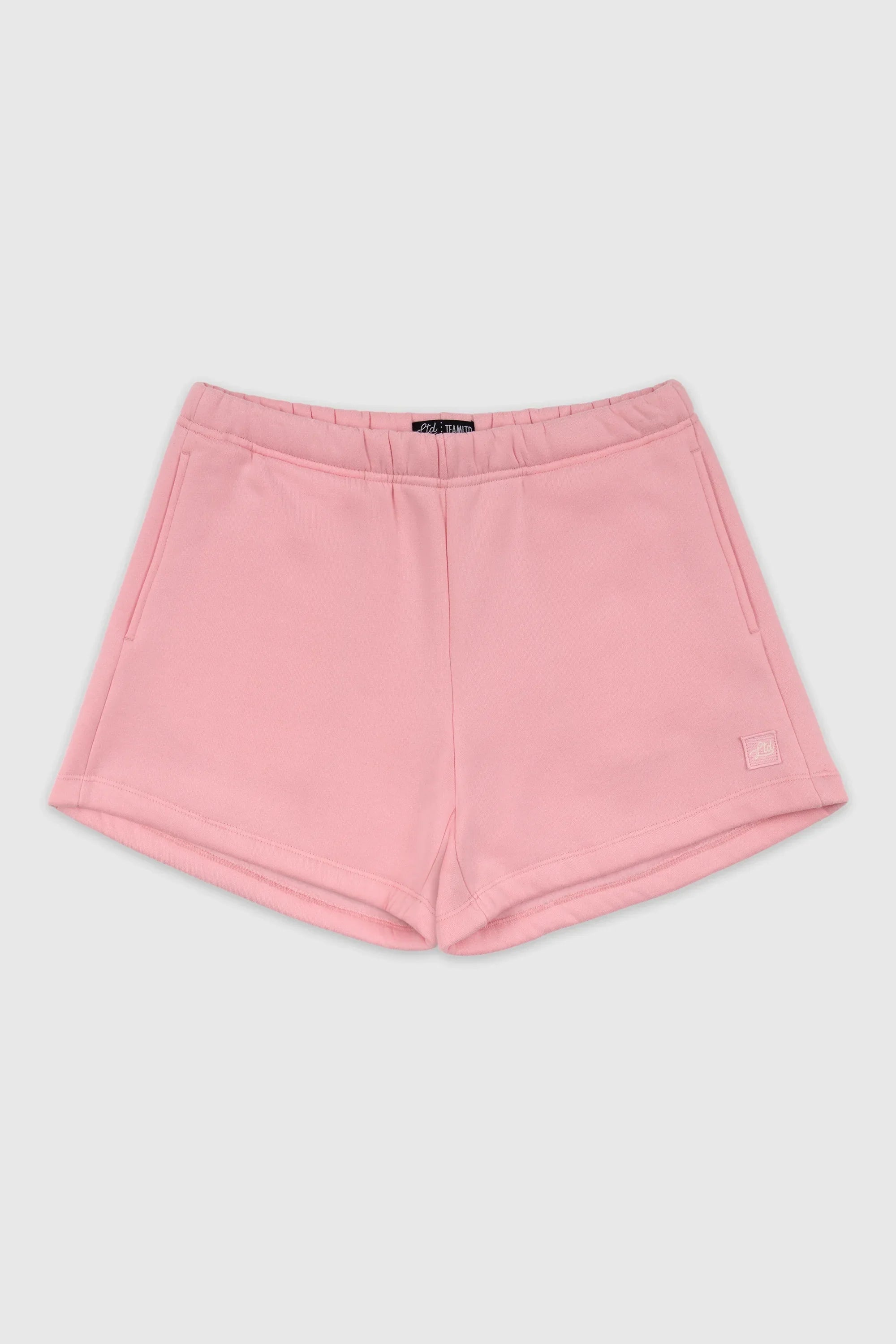 Women's Soft Fleece Shorts in Pink - Cozy Lounge Wear for Home, Yoga & Sleep