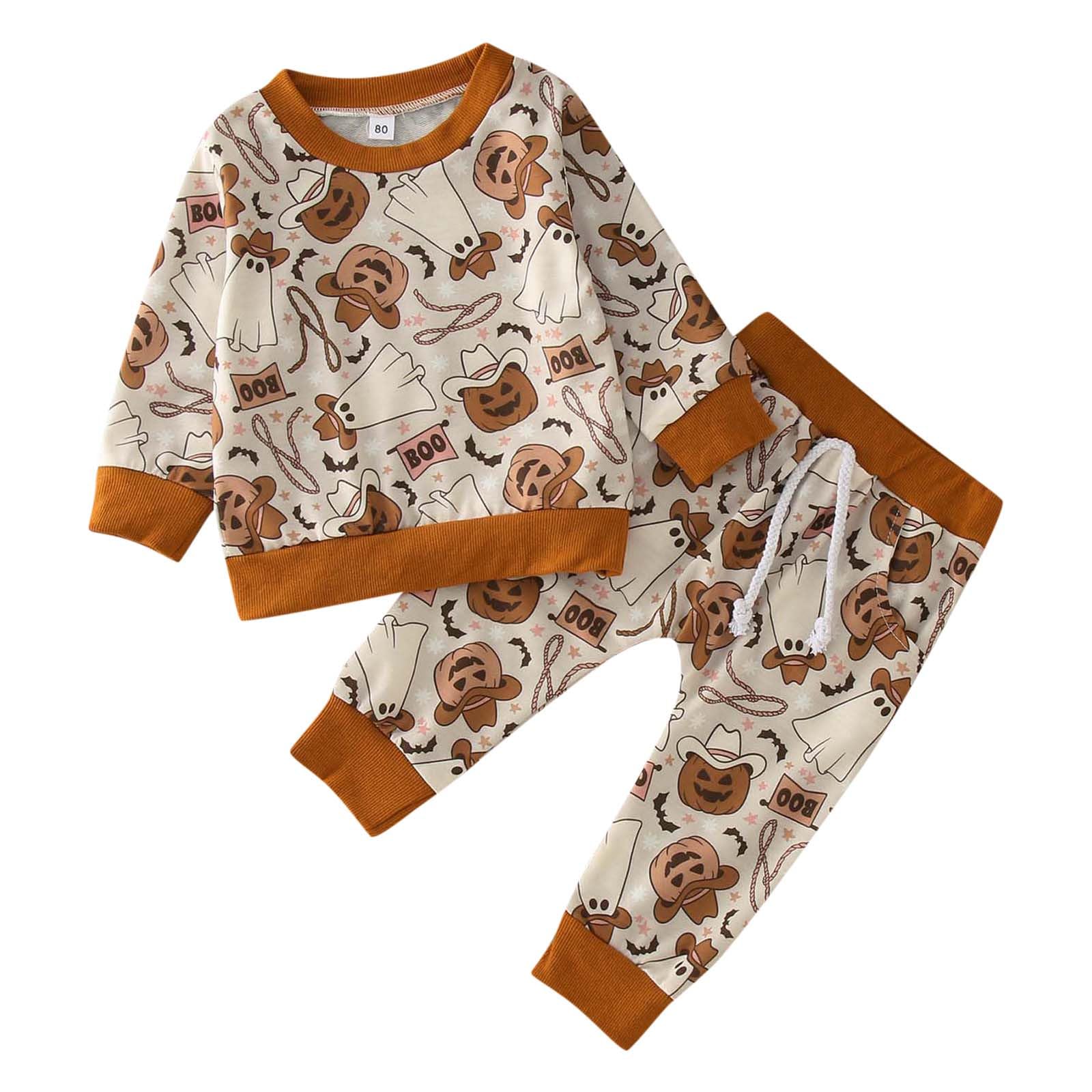 Boys 4-Piece Jacket Set with Cartoon Prints - Long Sleeve T-Shirt, Pullover, Pants Outfit for 5T (3-4 Years) | Cute Kids Winter Clothes for School, Playdates & Outdoor Activities
