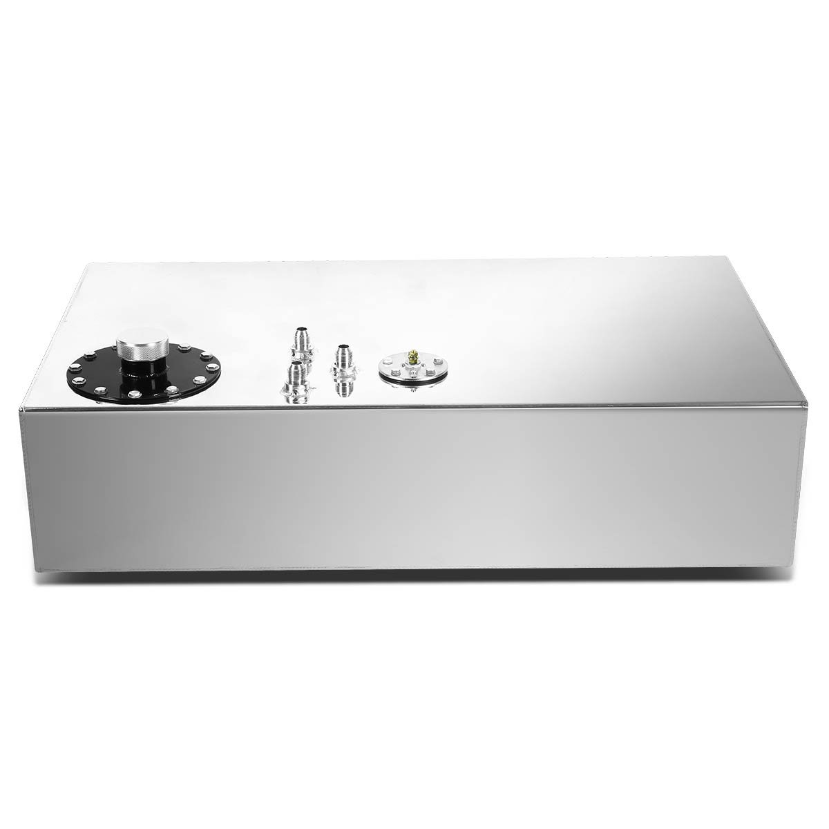 DNA MOTORING 17 Gallon Aluminum Top-Feed Fuel Cell Gas Tank - 29.5