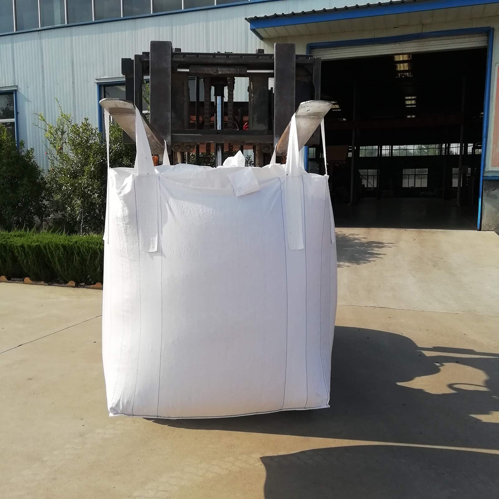1 Ton Duffle Top Spout Bottom FIBC Bulk Bag - 35