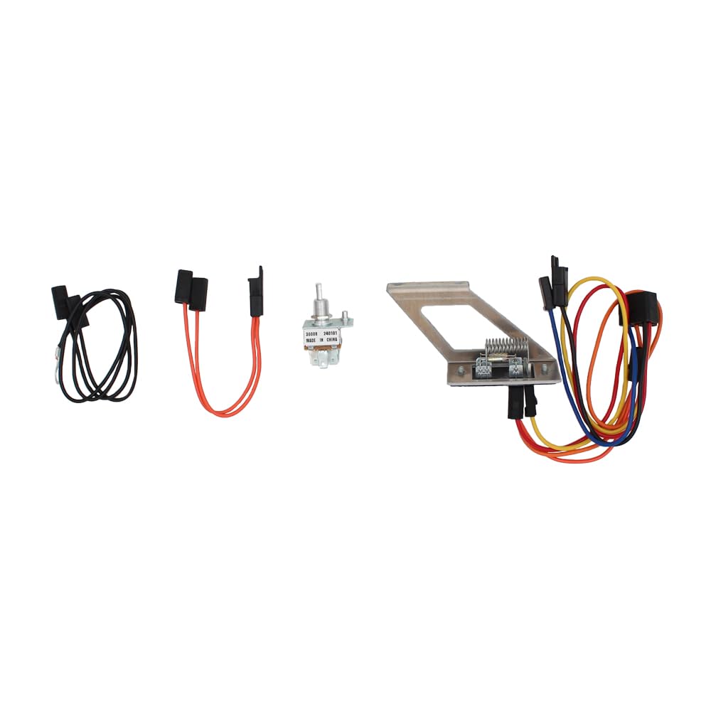 RAParts Cab Blower Motor Switch Upgrade Kit Compatible with John Deere 4230 4630 4440 4430 4240 Tractors - Improve HVAC Performance for Farming & Heavy Equipment Operation
