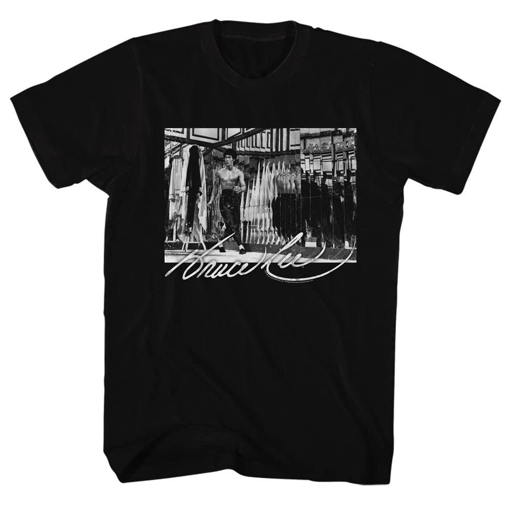 Bruce Lee T-Shirt for Men - Chinese Martial Arts Icon Graphic Tee - Kung Fu Movie Fan Gift for Casual Wear & Street Style