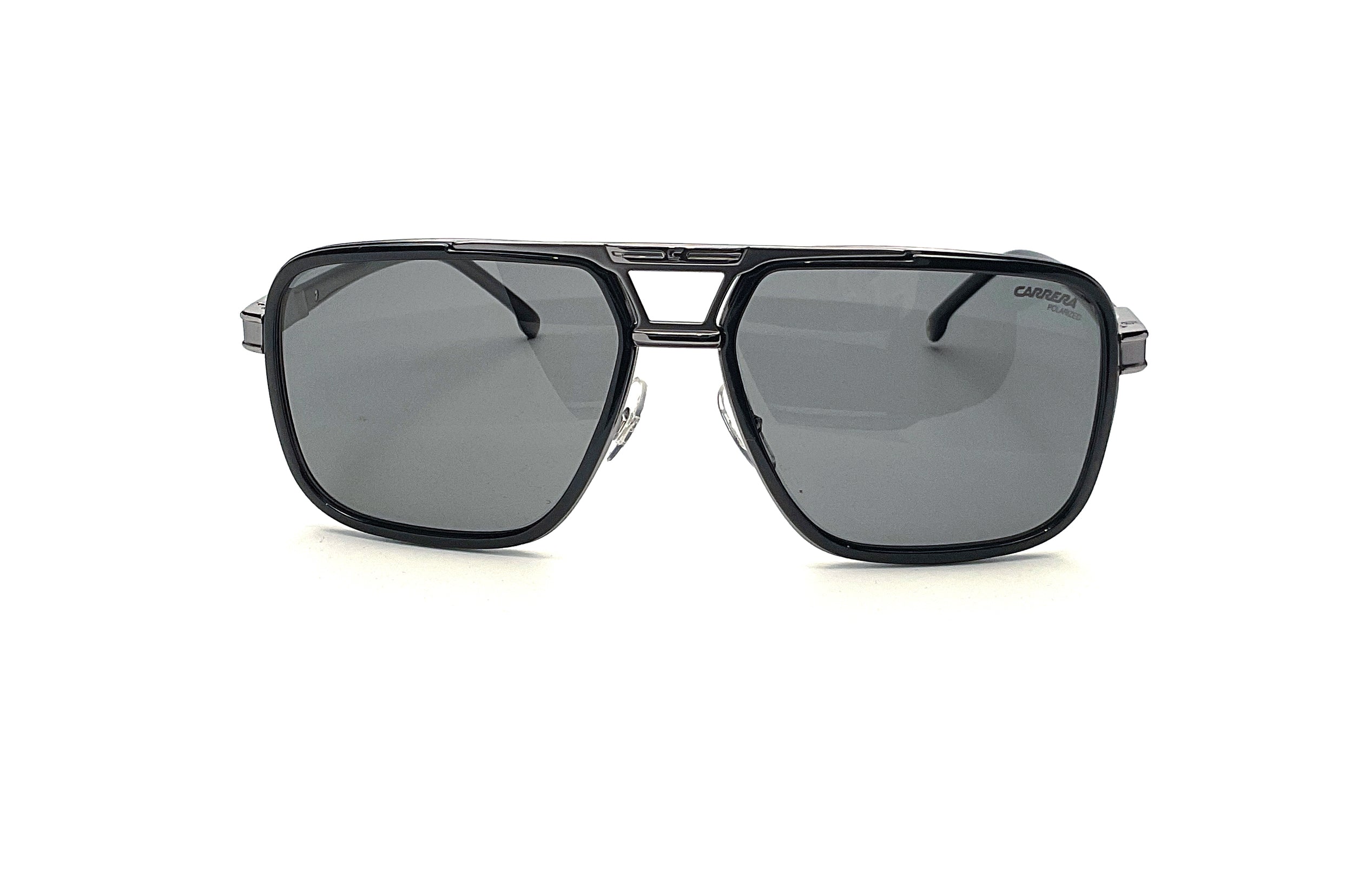 Carrera 1071/S Sunglasses - Black Dark Ruthenium Frame for Men & Women | UV Protection, Fashion Eyewear for Driving, Outdoor & Daily Use