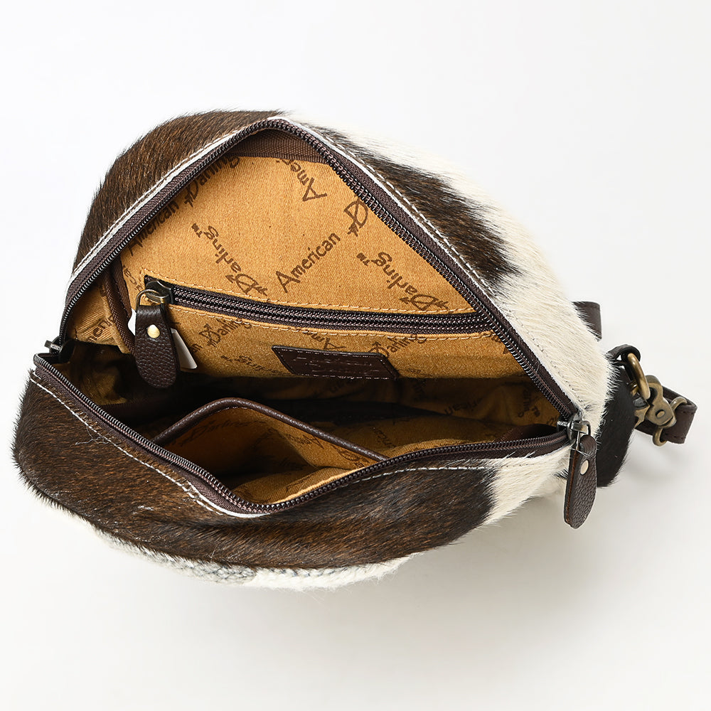 Genuine Western Leather Crossbody Bag for Women - ADBGA631 - Perfect for Casual Outings, Travel & Everyday Use