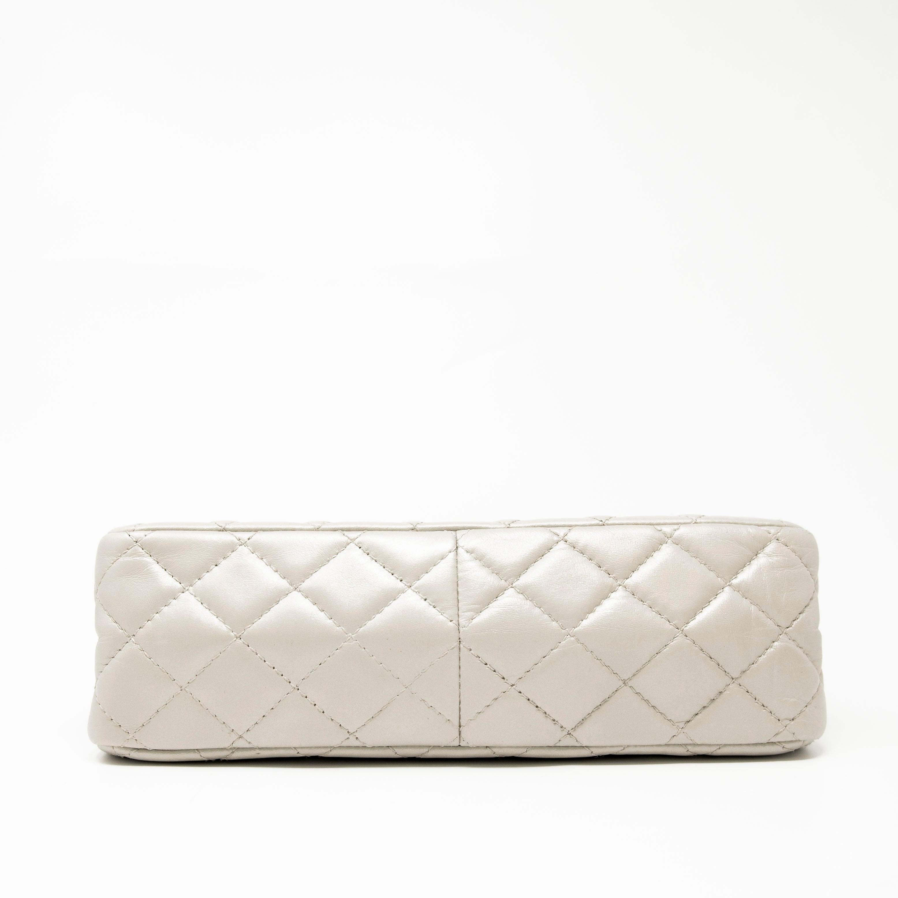 Authentic Chanel Silver 2.55 Reissue 226 Flap Bag - Luxury Designer Handbag for Women | Perfect for Evening Events, Date Nights & Special Occasions